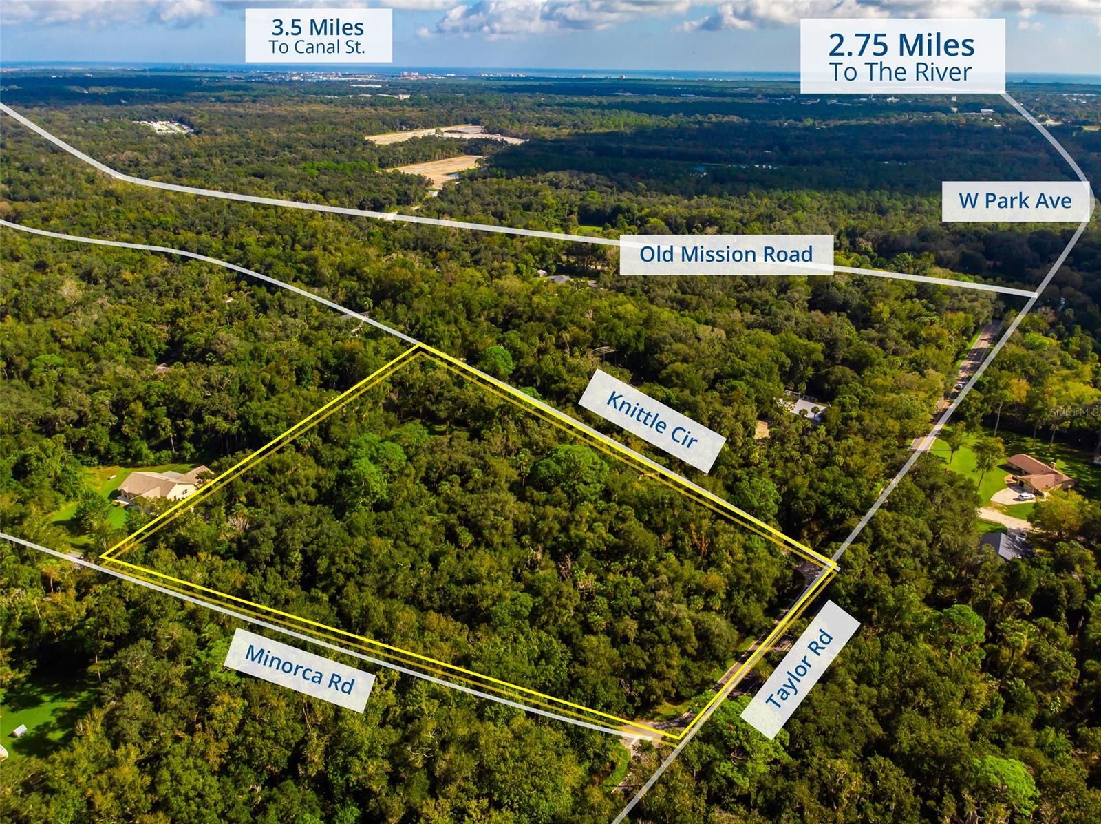 Looking for the perfect 2.52 acre lot to build your DREAM HOME on in New Smyrna Beach? You found it!! Private acreage with access on 3 separate roads. Close to everything while being nestled into your own private oasis. 3.5 miles to canal street in downtown New Smyrna, 2.6 miles to the nearest boat ramp & 5.6 miles to closest beach access!! Easy to get to 95, Orlando, Daytona Beach as well as Jacksonville. Property is located in X Flood zone and is considered 'high and dry'. Contact today for your private viewing. Buyer to verify all information deemed important to them.; Cleared: No