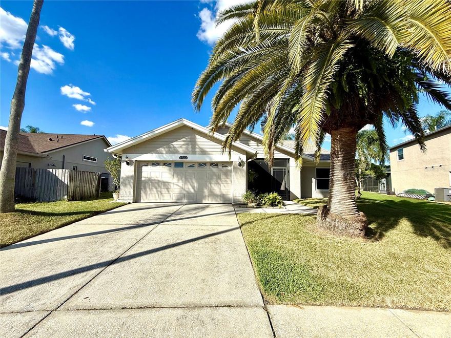 Welcome to your dream home! This beautiful 4-bedroom, 2-bathroom pool home offers comfort, style, and a resort-like outdoor retreat — all in a prime location near Westchase. Step inside to find NEW porcelain tile flooring throughout and a spacious living room featuring a decorative fireplace. The kitchen is equipped with granite countertops, ample cabinetry, a pantry, and a breakfast bar area, with a dedicated dining space. The primary suite includes a walk-in closet, private ensuite bathroom, vanity counter, and direct access to the pool area. The three additional bedrooms share a full bathroom. You’ll also find a laundry room with washer/dryer hookups for added convenience. New hurricane windows and sliders throughout the home. Step outside to your private oasis — a STUNNING screened-in pool overlooking a peaceful lake, perfect for enjoying Florida living year-round. Situated on a quiet cul-de-sac, this home offers both privacy and charm in a highly desirable area. Landscaping and Pool Care included! Amazing Location! Convenient access to the Veteran's Expressway, Downtown Tampa, and Tampa International Airport. Close proximity to Florida's award-winning beaches, Busch Gardens, and Downtown St. Pete. Pets permitted case-by-case. Owner must approve. Pet Screening required for approved pets. Lease admin of $150 due at move-in. Application Required for all persons 18 years and older, Minimum qualifications include credit score of 600 or better, verifiable gross monthly income of at least 3x the amount of monthly rent, no evictions or landlord tenant collections, and stable rental history required. No smoking permitted.
