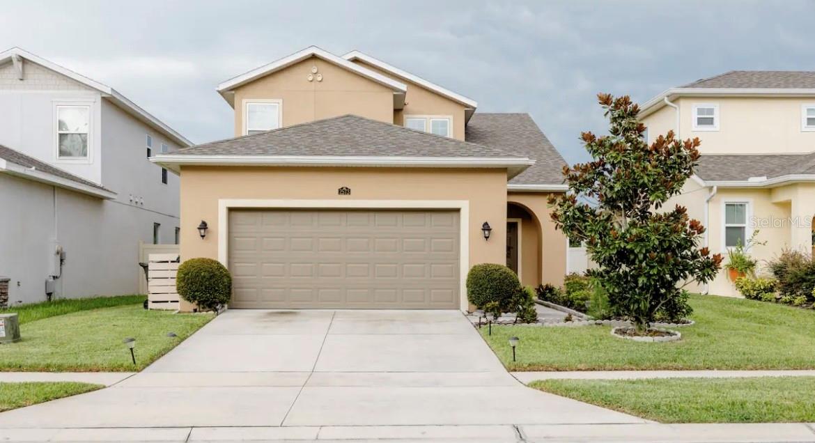 One or more photo(s) has been virtually staged. WELCOME to this BEAUTIFULLY DESIGNED 3-BEDROOM, 2.5-BATH HOME in the heart of OCOEE. The SPACIOUS FIRST-FLOOR PRIMARY SUITE offers PRIVACY and EASY ACCESS, while a VERSATILE GUEST BEDROOM doubles as an IN-LAW SUITE—IDEAL FOR MULTIGENERATIONAL LIVING. The OPEN-CONCEPT LAYOUT seamlessly connects the KITCHEN, DINING, and LIVING AREAS, making it perfect for ENTERTAINING. MODERN WOOD-LOOK TILE FLOORING runs throughout the first floor and a NEW WHOLE-HOME WATER SOFTENER SYSTEM provides CLEANER, MORE COMFORTABLE WATER. Enjoy a PRIVATE, FENCED BACKYARD, perfect for RELAXING, HOSTING, or letting PETS ROAM. The 2-CAR GARAGE and EXTRA GUEST PARKING includes PLENTY OF SPACE FOR VISITORS. Located just MINUTES FROM DOWNTOWN ORLANDO, major highways, TOP-RATED SHOPPING, DINING, and ATTRACTIONS LIKE DISNEY, this home offers UNBEATABLE CONVENIENCE. A FULLY TRANSFERABLE SOLAR SYSTEM means INSTANT ENERGY SAVINGS for the new owner. **AS AN ADDED BONUS, THE SELLER IS OPEN TO COVERING THE FIRST YEAR OF THE SOLAR LEASE AS AN INCENTIVE** NO SETUP COST, NO HASSLE, JUST LOWER UTILITY BILLS FROM DAY ONE. SMART, EFFICIENT, AND FUTURE-READY. SCHEDULE YOUR PRIVATE SHOWING TODAY!