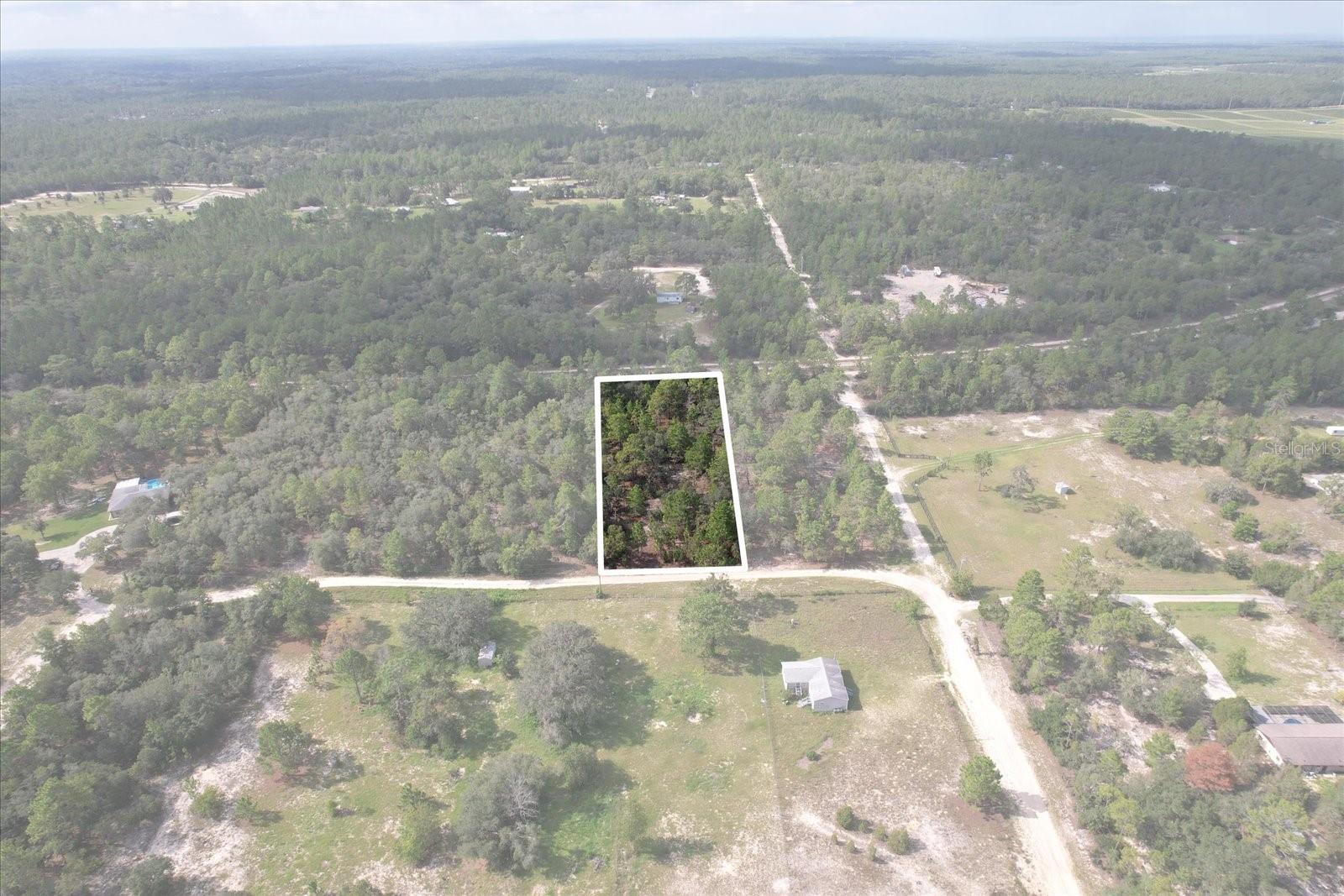 1.13 acre lot in the sought after Mini Farms! This location provides a spot to build your dream Florida home that gives privacy and seclusion yet still having accessibility to stores/amenities. If using GPS property is the second lot across the street from 10850 N Farmwood, Dunnellon.
