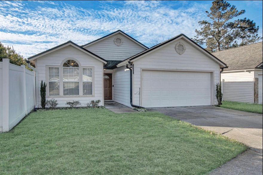 Welcome to the Sweet Beach life! This move-in ready 3BR/2BA East Arlington gem puts you just minutes from Atlantic Beach & Neptune Beach, make "beach day" a regular Tuesday. Top-rated Waterleaf Elementary (9/10) is a short no intersection walk away as well as Landmark Middle. Sandalwood High is also just a short drive. Brand-new shopping plazas, dining, and everyday essentials just minutes away, plus quick access to 295, 9A, and the Wonderwood Connector gets you downtown, to JAX airport, or to the sand in no time. Completely turnkey, no major projects, no surprises. The fully fenced backyard is a dream for your pup or growing family, and the layout lives bigger than the square footage suggests. Very Low HOA! Homes this move-in ready with a fenced yard don't last long in this pocket. Schedule your private tour today before it's gone!