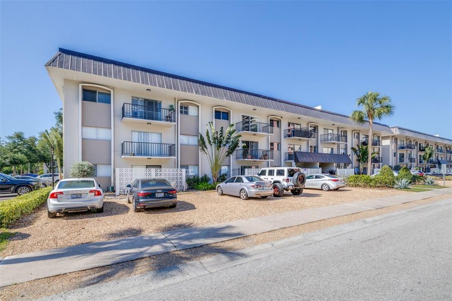 Ground Floor 1 bedroom condo in PRIME South Tampa location, just minutes to everything! Recently renovated with NEW LVP FLOORING and TOTALLY NEW BATHROOM. Nice open layout and sliders leading to outside grass area. Low HOA fee of just $589 includes Sewer/Water/Trash plus internet plus exterior maintenance and insurance plus Cable TV. Community pool available and private keyed lobby entrance. Seller paid off previous special assessment which is why other 1 bedrooms may be over $700 in monthly fees! Walk down the hall to the laundry room on your floor. Resident parking spaces plus plenty of guest parking available. Ideal location near I-275, International Mall, Westshore Mall, Midtown, Tampa International Airport, and everything else South Tampa has to offer. Available immediately! Seller Financing considered.