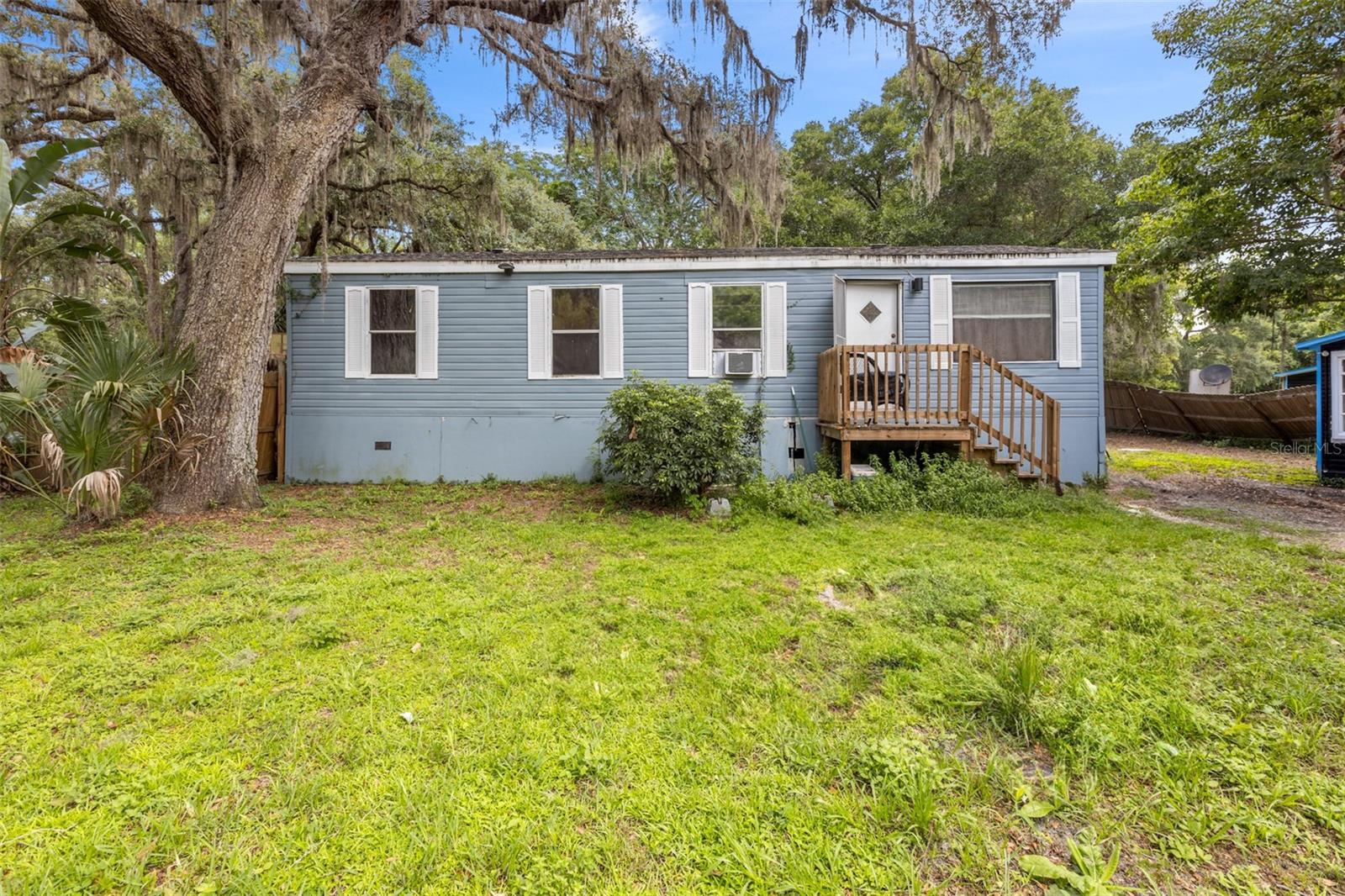 NO HOA – Half-Acre Fenced, Income-Producing Property!
This charming home sits on a spacious 0.5-acre lot, fully enclosed with a wood fence and surrounded by beautiful mature trees. A large shed provides convenient storage for lawn equipment and more.
Inside, you'll find an upgraded kitchen with a glass tile backsplash, along with an open-concept living and dining area featuring laminate and tile flooring throughout. Both bathrooms include updated tile in the tub and shower areas, and the owner’s suite offers a walk-in closet.
Currently rented for $1,400/month, this property is income-producing with tenants willing to stay for another year—an excellent opportunity for investors or buyers seeking passive income.
Don't miss out—schedule your showing today!