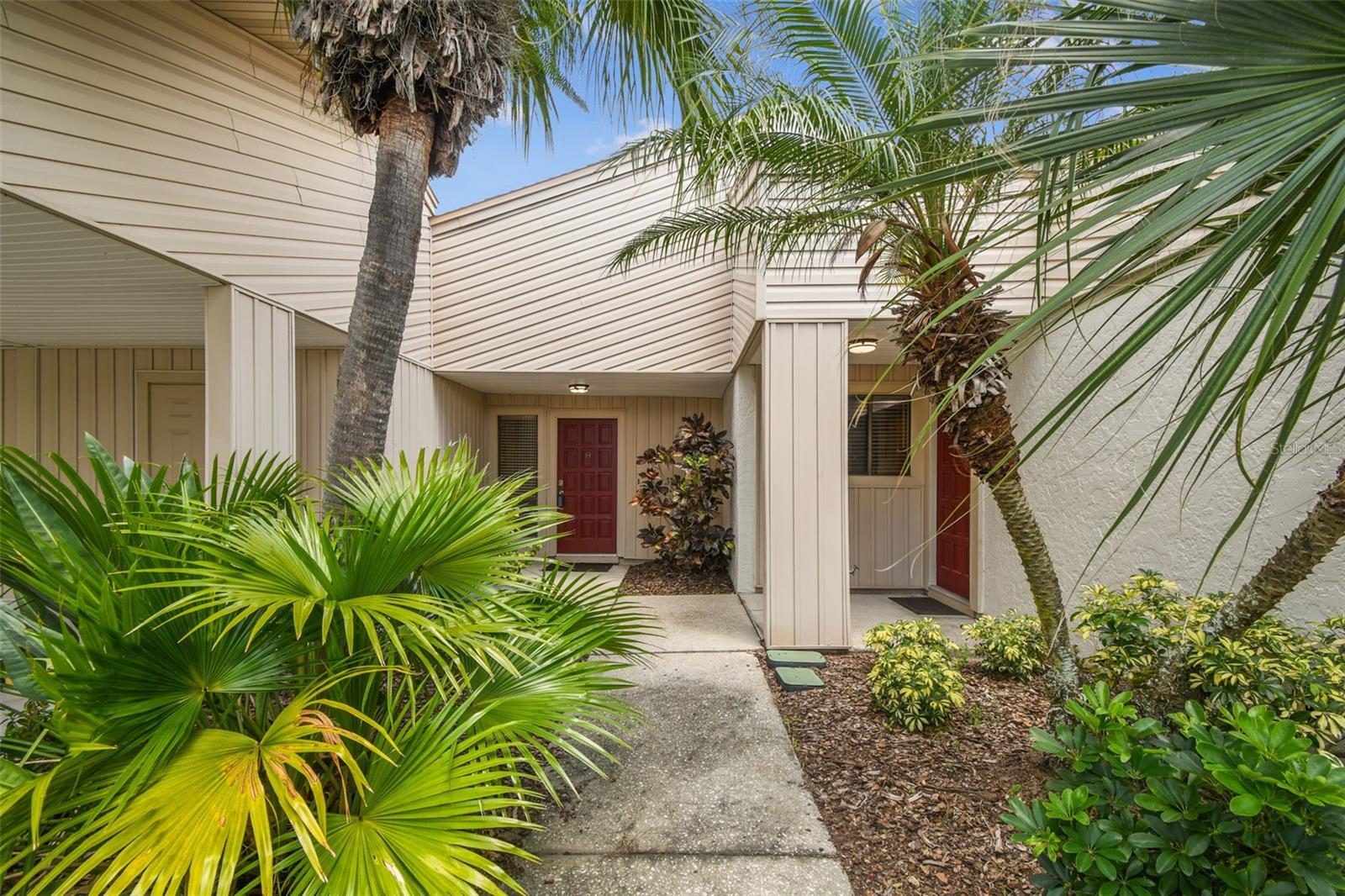 Enjoy the relaxed condo lifestyle of the Meadow Oaks neighborhood of Imperial lakes. This open plan unit has a large living and dining area with plenty of natural light from the large sliders that open to the private patio at the front of the home. Having high-vaulted ceilings really gives the room a spacious feel. The compact kitchen opens into the living area with a breakfast bar, newer Bosch dishwasher, refrigerator, some upgraded plumbing, kitchen lighting plus new AC and roof in 2023 add to the desirability of this unit. Along the hall is a separate laundry room, washer and dryer included. The two good-sized bedrooms are located off the hallway as well as the second bathroom. The master bathroom features a double vanity, walk in closet and master bath with a full tub. This unit has an additional fenced patio off the master bedroom. Meadow Oaks is a quiet community that offers a lovely, heated community pool with cabana and in addition, a recently renovated community gathering room with kitchen for the use of the residents. The grounds, garbage pick-up (2 x a week) exterior maintenance including roof are all included in the monthly fee as well as high speed internet and full cable package. Make an appointment today for carefree living.