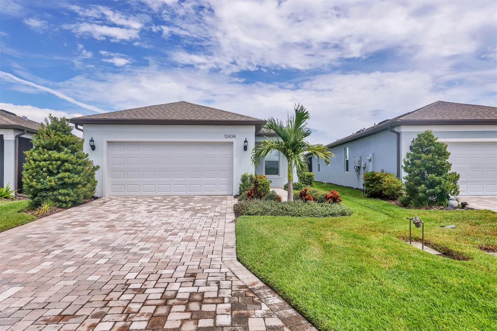 Sellers never expected that the lifestyle in Del Webb Bay View would be so enjoyable that they would want to make it their forever home. This originally planned snowbird home has been replaced with a much larger home, large enough for the family to visit (often). The Contour floor plan with two bedrooms and a den/office was perfect, and they enjoyed it immensely. But now it is searching for someone to enjoy it as much as the sellers did. Gently flowing water, the extended lanai and birdcage, all appliances including a washer, dryer and refrigerator and a neutral color tone interior located a short distance from the Driftwood Club and all activities. Did you know that when you purchase a slightly lived in resale vs a new build, all the closing costs are significantly less? Del Webb Bay View is located 1,5 miles from I-75 which allows amazing access to three airports and St Pete, Tampa, and Sarasota. What is not to love about Bay View.