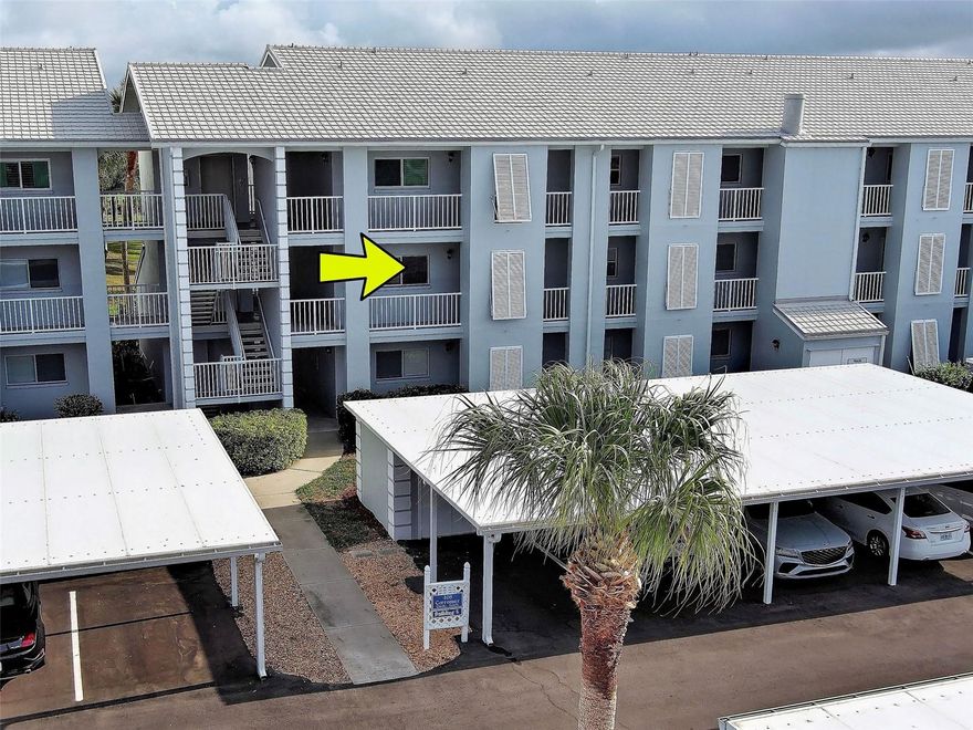 Experience the epitome of Florida golf course living in this meticulously updated second-floor residence. Located in the sought-after Westchester Gardens at The Plantation, this 2-bedroom, 2-bathroom condo seamlessly blends modern luxury with serene natural beauty.

As you step inside, you are immediately greeted by an expansive, light-filled living area. The floor plan has been thoughtfully enhanced by removing the sliders to the lanai, creating a seamless transition that adds significant interior living space. From this elevated vantage point, enjoy breathtaking, unobstructed views of the lush golf course and tranquil water way.

The heart of the home is the stunningly renovated kitchen, boasting white Shaker-style cabinetry accented by modern brushed nickel hardware, elegant quartz countertops, and a modern breakfast bar. The residence is anchored by striking large-format tile that showcases a bold Calacatta marble-look design. The dramatic veining and polished finish provide a luxurious, high-end foundation that flows seamlessly from the foyer through the kitchen and dining areas. The primary suite serves as a private retreat, featuring a spacious walk-in closet, washer & dryer, and the updated en-suite bathroom features double vanities, while a pocket door opens to a private shower/commode area featuring custom tile work, a mosaic accent border, and a contemporary glass-enclosed tiled shower.

Peace of mind comes standard with this property, as the building features a brand-new roof, fresh exterior paint, and a newly installed elevator (2024) for easy access. Residents of Westchester Gardens enjoy a heated community pool, clubhouse, and a vibrant social calendar, all while being just minutes away from Venice’s world-class beaches, dining, and shopping. The clubhouse and heated community pool are just steps away from your front door! Residents also have the option to join Plantation Golf & Country Club which offers two 18-hole championship golf courses, Har-Tru tennis courts, pickleball, bocce ball, fitness center, Jr. Olympic pool, dining, and social activities.

Whether you are looking for a seasonal getaway or a permanent residence, this turnkey-ready condo offers a rare combination of modern updates and premium views in one of Venice's most desirable communities.