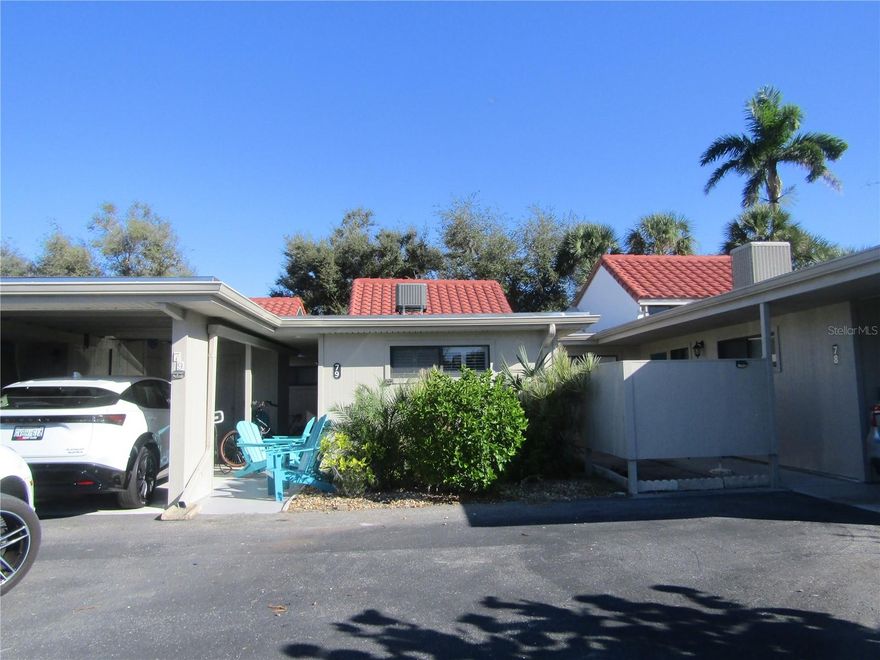Welcome to Aldea Mar. Your very own piece of Paradise on Venice Island. Just steps from the  beach and a heated private pool, clubhouse, putting green and shuffleboard. This adorable coastal condo features 2 bedrooms. 2 baths, a dining area, kitchen and 2 outdoor sitting areas. It has a carport and driveway to easily keep 2 cars . Availably monthly March and April 2026