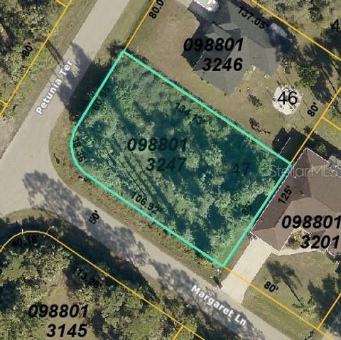 LOT 47 PETUNIA TERRACE NORTH PORT FL 34286
