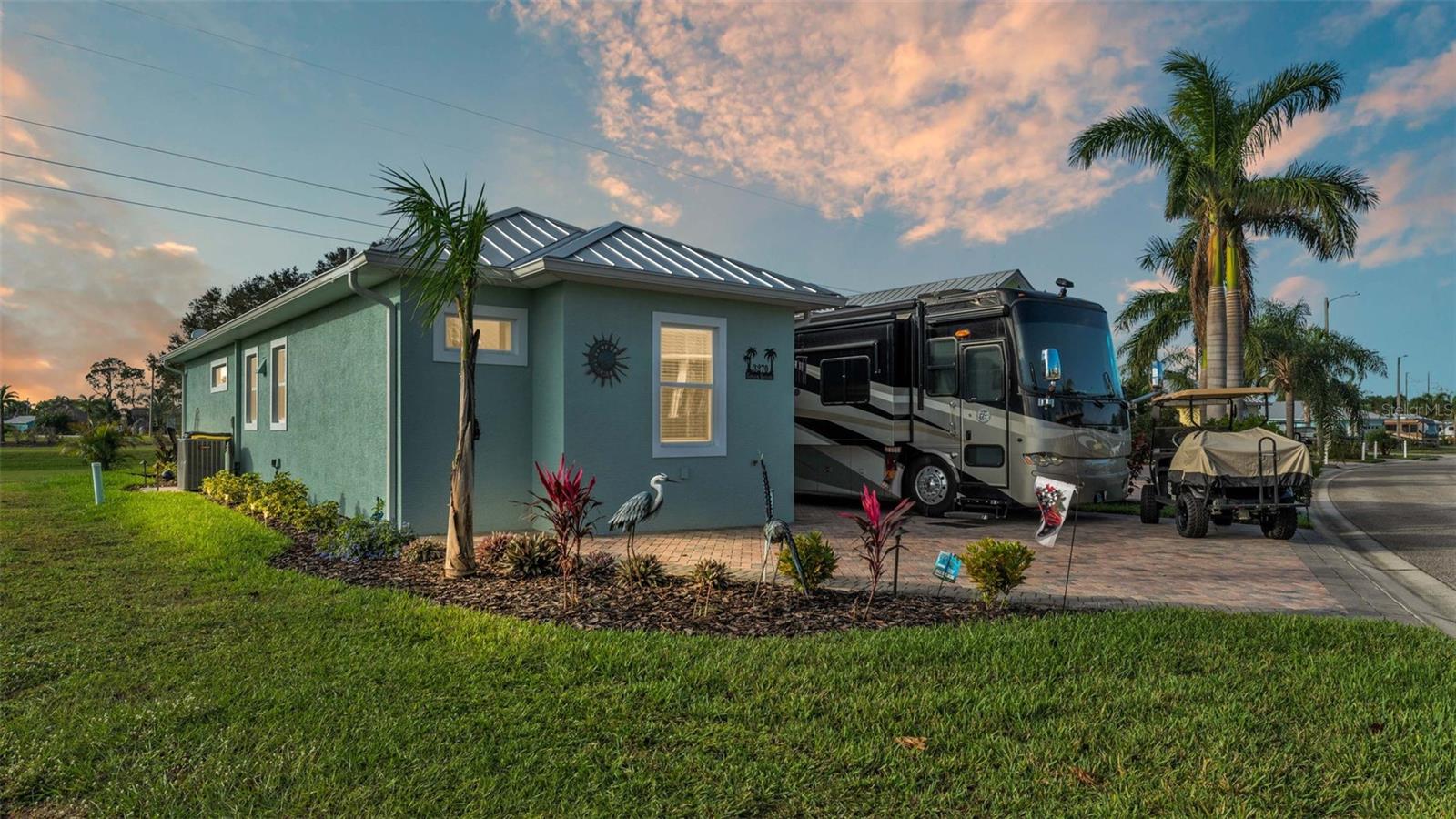 Welcome to luxury motorcoach living at its finest! This beautifully custom-built 2 bedroom, 2 bathroom casita, completed in 2024, offers the perfect blend of comfort, convenience, and resort-style living. Located just steps from the community’s amenity center, this property is ideal for those seeking both relaxation and access to vibrant social activities.
Inside, you’ll find tile flooring throughout, offering a clean, modern look that’s also easy to maintain. The open-concept floor plan makes excellent use of space, perfect for entertaining guests or simply unwinding in comfort.
Outside, the property features a spacious paver pad designed for your Class A motorcoach, providing both functionality and curb appeal. Whether you're enjoying a quiet evening or hosting new friends, this setup delivers ease and elegance.
Bay Lake Motorcoach Resort is a Class A motorcoach resort offering incredible amenities. Owners and visitors can fill their days with activities and club outings or simply relax and enjoy the resort. Whether in search of community, travel, relaxation or recreation, Bay Lake is your home base for the Florida Lifestyle.