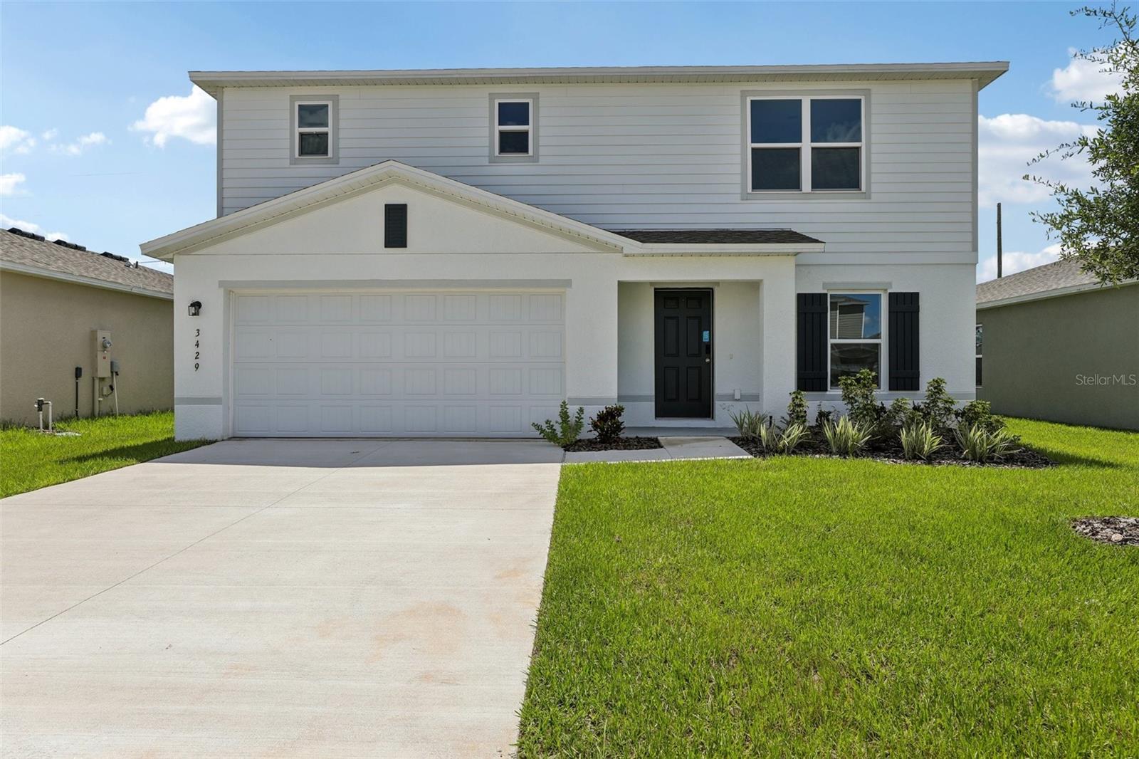 Under Construction. Begin your next chapter in this stunning new construction home located in the charming Sumter Villas! The Cambria Plan is a 2-story home that seamlessly blends communal and private spaces, ideal for both entertaining and relaxing. The sleek kitchen showcases beautiful cabinetry, granite countertops, and stainless steel appliances, including a smooth-top range, microwave hood, and dishwasher.
The main floor includes a spacious bedroom, while the upper level features additional bedrooms and a handy laundry room. The primary suite offers a dual vanity bath and a spacious walk-in closet. A welcoming game room adds extra space for fun. This home is a must-see with a 2-car garage, energy-efficient windows, and a 1-year home warranty. Amenities include Pool and Clubhouse!