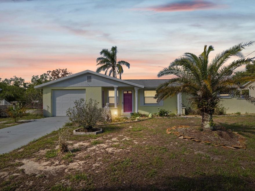 This diamond in the rough sits on a spacious .29 -acre lot and has endless potential! Featuring a huge shed for classic cars or woodworking, etc. plus an additional storage shed, providing plenty of room for tools, toys and equipment. Enjoy the oversize above-ground pool, which is fairly new and perfect for relaxing and entertaining.
The home has 2 bedrooms, 1.5 baths and a 1-car garage. While it does need some TLC, the possibilities are endless. Whether you're looking for an investment opportunity or a place to make your forever home, this is a very unique property.
With no deed restrictions, you can bring your animals, park your toys, and enjoy the freedom of country living with plenty of room to roam-all while being conveniently close to town.