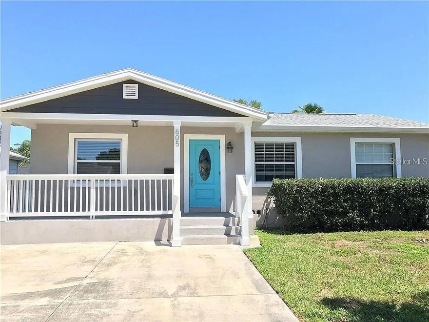 Beautifully renovated, well-maintained, and move-in ready home in a great St Pete neighborhood! This home offers 3 bedrooms and 2 bathrooms. Beautiful large master bed/bath with double vanities, large indoor laundry room, and living room with vaulted ceilings. New kitchen cabinets, granite countertops, and a built-in wine fridge. This home has been fully updated including hurricane impact windows, concrete block construction, a new roof, and well-insulated - feel safe in storms and safe money on electric! This home has a large attached deck and a large fully fenced in back yard. This home is meticulously cared for and owned by a local small business (Willow Hones) - we have NO Application Fees, NO Pet Fees, NO Pet rent - we treat our tenants like the customer they are! You'll love living the Florida lifestyle in this fantastic St Pete neighborhood! Owner provides all lawn maintenance and washer/dryer. Tenant responsible for all utilities.
