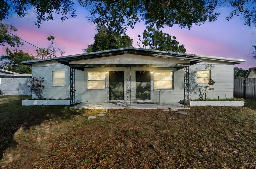 Discover an outstanding investment or owner-occupant opportunity in the sought-after Barrett Manor neighborhood of Temple Terrace. Ideally located just 1.9 miles from the world-famous Busch Gardens Tampa Bay, this well-maintained duplex offers both strong rental potential and everyday convenience. The property features two spacious units, each with 2 bedrooms and 1 bathroom, providing comfortable and functional living spaces that appeal to a wide range of tenants. Whether you choose to live in one unit and rent the other, or add this property to your investment portfolio, the possibilities are excellent. Enjoy close proximity to Tampa’s top attractions, shopping centers, dining options, schools, and major roadways. With easy access to downtown Tampa, nearby parks, and local recreational facilities, this location perfectly balances convenience with a peaceful residential setting. A rare opportunity to own a versatile multi-family property in a prime Temple Terrace location.