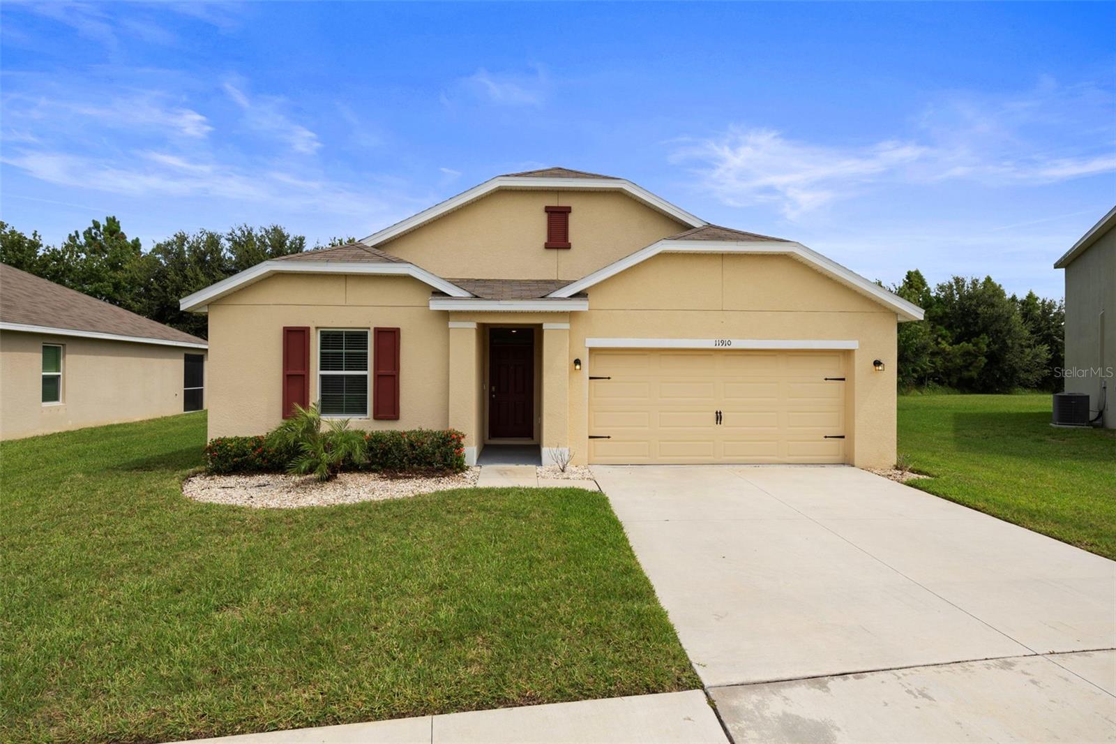 Start your next chapter in the heart of Riverview! This beautifully cared-for 4-bedroom, 2-bath gem is tucked inside the vibrant, resort-style community of Park Creek—where every day feels like a mini vacation. This move-in ready beauty offers an open, airy floor plan filled with natural light and plenty of space to relax, entertain, or simply enjoy life.
Whip up your favorite meals in the modern kitchen, complete with appliances, a corner pantry, and a large island perfect for Sunday brunch or evening wine and cheese. The spacious owner’s suite is your private retreat, complete with a walk-in closet and ensuite bath. Need room for guests, a home office, or a creative space? You’ve got it—with three additional bedrooms smartly positioned for flexibility.
Step outside to your huge backyard —ideal for BBQs, firepit nights, or backyard games. The 2-car garage, included washer & dryer, and multiple storage options make daily life a breeze.
But the perks don’t stop at your front door—Park Creek offers a resort-style pool, clubhouse, playground, scenic walking trails, and high-speed internet + cable INCLUDED in the low HOA! With quick access to I-75 and Hwy 301, you're just minutes from Tampa hotspots, the Riverwalk, shopping, dining, beaches, and top-rated schools.
Whether you're starting fresh, growing your family, or planting roots for the future, this home offers the perfect mix of comfort, style, and community.
Don’t miss your chance—come see it today and fall in love!