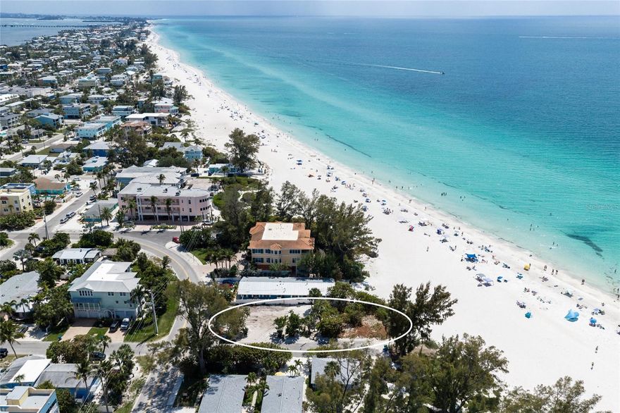 Set along the shimmering Gulf shoreline in the heart of Holmes Beach, this rare Anna Maria Island parcel invites you to bring your coastal vision to life. Just moments from powdery white sands and within easy reach of the area’s charming boutiques, local dining, and laid-back island attractions, the location strikes an ideal balance between tranquility and vibrant beach town energy. Whether you imagine a striking custom residence designed to capture sweeping Gulf views and unforgettable sunsets, or you’re looking to secure a prime investment in a highly desirable destination, the possibilities here are as expansive as the horizon. This is more than a homesite, it’s an opportunity to create a personalized retreat where every day feels like a getaway.