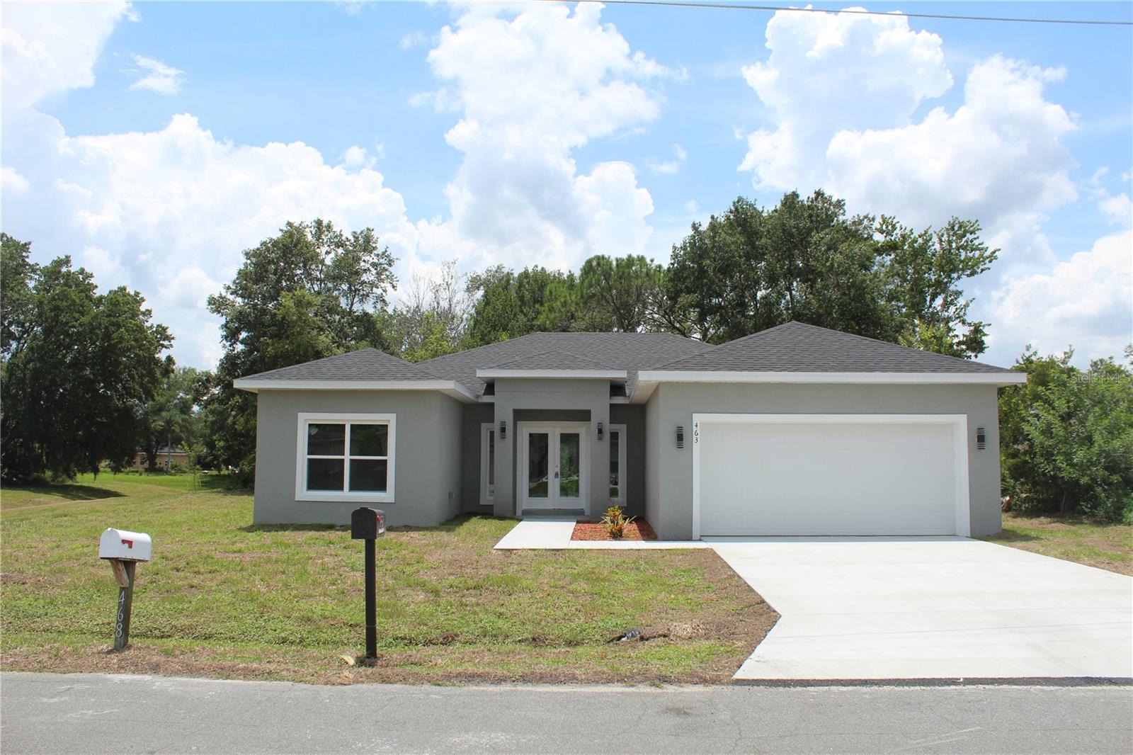NEW CONSTRUCTION! GREAT OPPORTUNITY TO OWN A NEW HOME WITH AN OPEN FLOOR PLAN! Home features 4 bedrooms, 3 bathrooms and a two car garage. Enjoy the holidays & family gatherings in your chef's kitchen featuring modern white cabinets, stainless steel appliances, quartz countertops, and a large island overlooking the spacious family room. The dining area and breakfast nook overlook your patio and backyard retreat. Picture beautiful sunny days in your backyard oasis, relaxing by the covered patio, and enjoying a delicious BBQ with your favorite drink. The owner's suite features a luxurious bath with his/her sinks, revitalizing shower and separate soaking tub, and large walk-in closet. HOA fee includes cable and internet service as part of your amenities. Poinciana features lots of amenities which include parks, playgrounds, pools, soccer fields, basketball, baseball, softball, tennis, racquet ball, and fitness center. Great proximity to Poinciana Hospital, schools, restaurants, shopping and few minutes drive to Disney, SeaWorld, Universal Studios, Orlando International Airport, and beaches. MAKE AN APPOINTMENT TODAY TO VIEW IT AND SUBMIT YOUR OFFER. THIS AMAZING HOME WON’T LAST LONG!