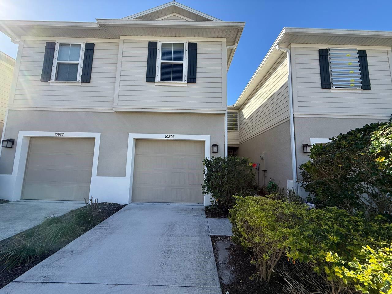 Beautiful 3 bedroom /2.5 bath townhome, water and natural preserve views and walking distance to the pool. Upon entering, your eyes are drawn to the peaceful pond and nature preserve views beyond the private screened-in lanai. The kitchen has 42" cabinets, granite countertops, and stainless steel appliances. Ceramic tile on the kitchen, carpet throughout the house, and half bath for convenience. The three bedrooms and additional baths are all upstairs. The master bedroom overlooks the little pond. The master bath has dual sinks and a walk-in shower. Included in the rent is water, trash, sewer, and annual pest control. Located in a gated community and convenient to highways, shopping, and entertainment. Residents enjoy resort-style amenities including a clubhouse, fitness center, splash park, playground, swimming pool with covered cabanas, and the 78-acre lake accessible to all residents for canoeing, kayaking, and paddle boarding. In addition to the advertised base rent, all residents are enrolled in the Resident Benefits Package (RBP) for $50.00/month which includes HVAC air filter delivery, credit building to help boost your credit score with timely rent payments, utility concierge service making utility connection a breeze during your move-in, and much more! More details upon application. More details upon application. Vacant and Available now!!!