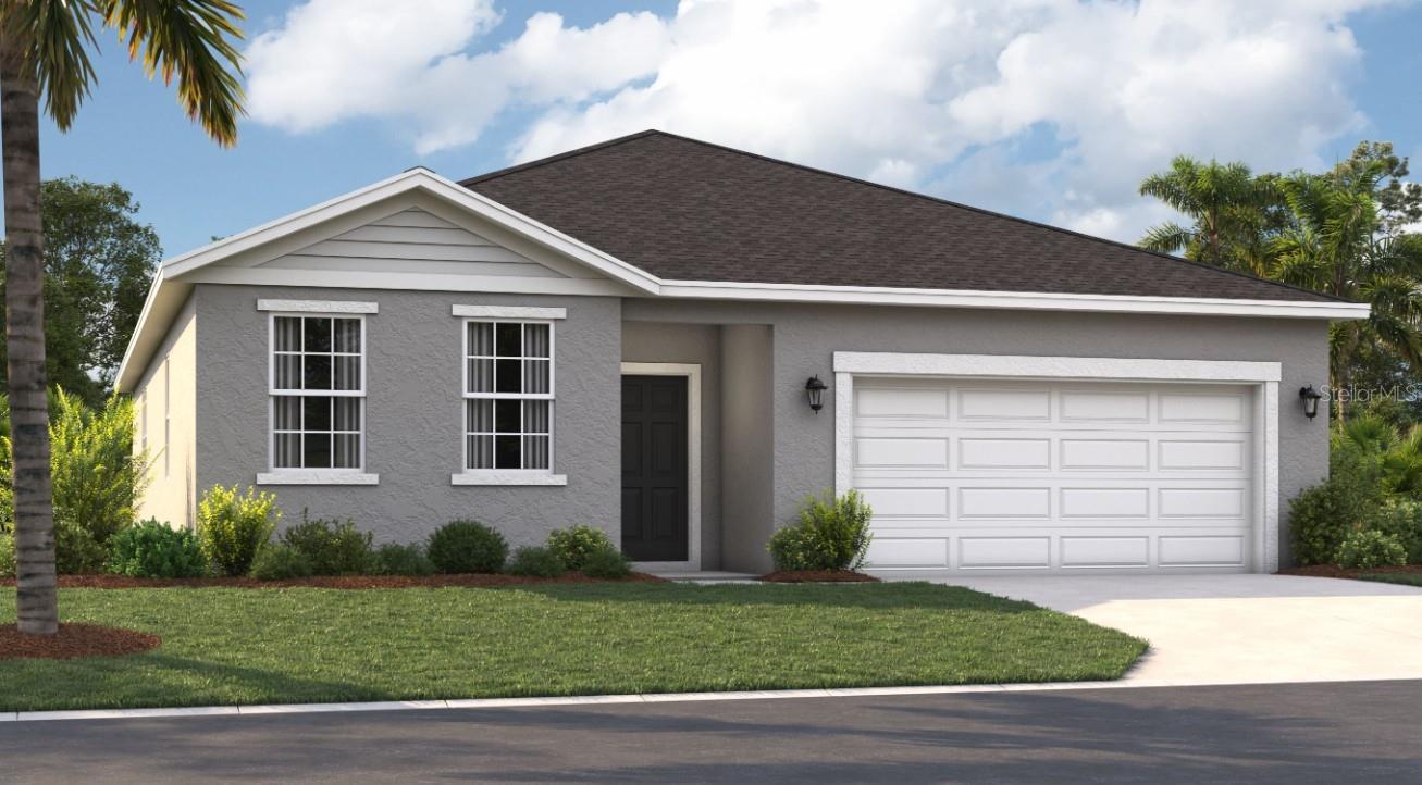 One or more photo(s) has been virtually staged. Under Construction. Stanley Martin builds new construction single-family homes in the Brack Ranch community in St. Cloud, Florida. This neighborhood is in the perfect location, halfway between downtown Orlando and the beaches of Florida's east coast. You'll have the best of both worlds; the excitement of the city and the tranquility of the coast are within reach. Downtown Orlando and its famous theme parks are just 25 miles away, and I-95 is only 35 miles away, making travel a breeze. With convenient access to SR-417, SR-528, US-192, and Florida's Turnpike, your commute and travel to meet your daily needs will be a breeze. Plus, with Orlando International Airport just a 15-minute drive away, travel couldn't be more convenient. It's not just the surrounding area: Brack Ranch itself is packed with amenities designed to enhance your lifestyle. Take a dip in the pool, relax in our clubhouse, or explore the many walking trails.
The Webber is a spacious 2,180-square-foot single-story home with four bedrooms and three bathrooms. The kitchen overlooks the dining and living rooms, while the open-air lanai off the family room provides abundant natural light throughout the main living area. Tucked away at the front of the home is a second bedroom with a private bathroom—perfect for guests! With a spacious primary suite located on the lower level, the home features a large living room, dining area, and kitchen with a full-size refrigerator.