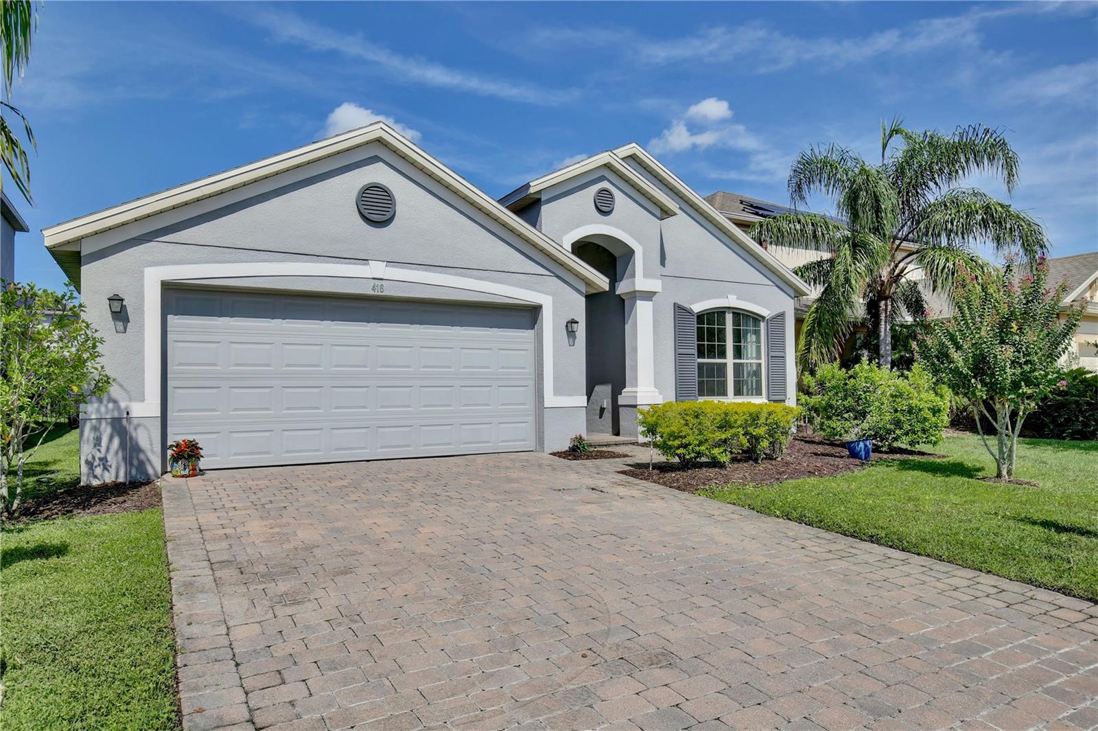 Welcome to this beautifully maintained 3-bedroom, 2-bathroom home that offers both confort and functionality in one of the area's most desirable communities. Designed with an Open Floor Plan, this residence is perfect for both entertaining and everyday living. A dedicated office provides the ideal space for working from home, while the expansive kitchen impresses with tall cabinets, granite countertops, a spacious pantry, and vaulted ceilings that create a bright, airy atmosphere. The primary suite is a true retreat featuring an en-suite bathroom and large walk-in closet. 2 additional bedrooms provides space for a growing family. Step outdoor to a screened-in back porch, where you can relax and enjoy peaceful mornings and evenings. At the front of the home, you'll find an open park, adding tranquil, welcoming setting.
the
