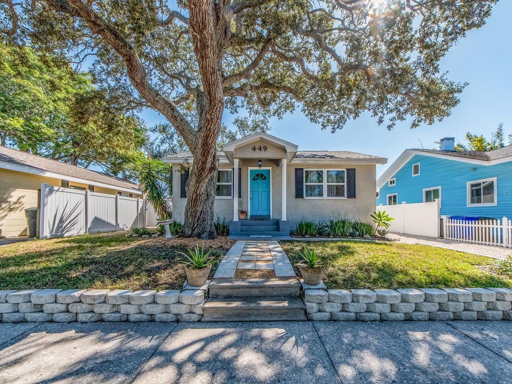 Photo of 449 Roanoke Street, Dunedin, FL 34698 (MLS # TB8442997)