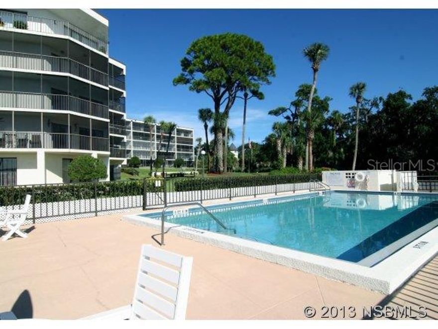 Live by and enjoy Intracoastal Waterway and riverfront pool! This adorable condo has many updated features, including tile living areas, newer AC, cabinetry, light fixtures, storm shutters, humidistat, and more. Built-in Murphy bed allows short-term "2-bedroom" usage. Peaceful, beautifully maintained condominium complex will sooth your soul. The southwest-facing unit has its own screened porch overlooking the Intracoastal Waterway; owner-only storage room with washer/dryer connections. ;Water: City