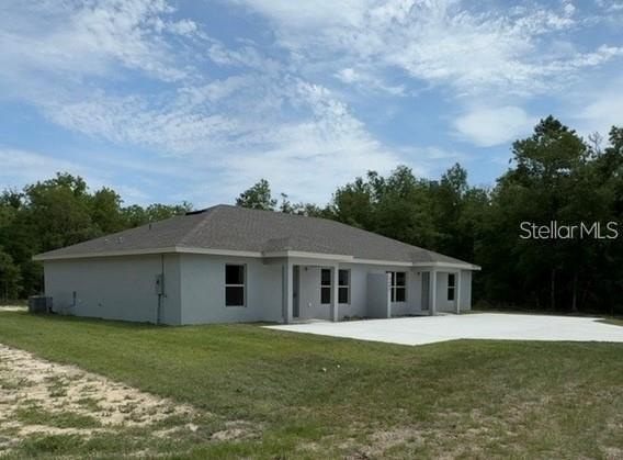 BRAND NEW 2/2 DUPLEX DOUBLE INVESTMENT OPPORTUNITY! This property consists of two units. Each unit has separately metered utilities, and its own well and septic. The split plans are light and bright featuring 2 bedrooms and 2 bathrooms. The kitchen comes complete with new stainless steel range, microwave, and dishwasher with ample counter space and cabinetry. A convenient laundry room is included in each unit. Minutes away from the World Equestrian Center and minutes from downtown restaurants and entertainment. Parks, shopping, and medical facilities are in close proximity. This duplex offers the perfect blend of modern convenience, accessibility, and style for investors seeking long-term potential and immediate rental income. Builder is including a 1 year full warranty and a 2-10 home warranty! Any dimensions listed are approximate.