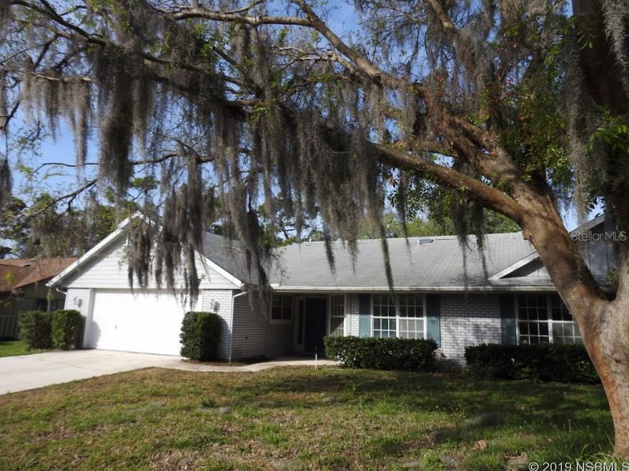 Handyman special ready for investor or for home owner wishing to do over to their liking without paying for someone else's taste and paying for unwanted improvements. Large, 2,624 sq.ft. of living area, 3 bedroom home has huge bedrooms, lots of closet space, family room and breakfast nook off of kitchen. Golf front location, on large lot, with wide street and great neighborhood. Screened porch overlooks 4th fairway of Hidden Lakes Golf Course. Low HOA dues provide sprinkler system maintenance and operation, as well as water to it, termite bond, common areas.  Heated community pool and spa available by optional membership.  Nestled between 2 golf courses, centrally located and close to dining, shopping, and the beach is minutes away, close to everything. ;Water: City