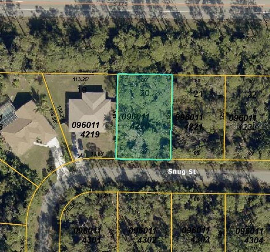 NEARLY A QUARTER-ACRE IN A PRIME, GROWING CORRIDOR—READY FOR YOUR VISION. This build-to-suit homesite offers the kind of potential buyers and investors love: room for your next dream home, an easy seasonal retreat, or a smart income-producing hold. Location is the star here—minutes to area golfing, the North Port Aquatic Center, and world-famous Warm Mineral Springs, with everyday shopping, entertainment, and restaurants close by. You’re not far from downtown Port Charlotte for waterfront dining, marinas, parks, and community events, and quick access to I-75 makes beach days, airports, and regional commutes a breeze. The property sits in the desirable X flood zone, offering added peace of mind. Come explore the possibilities and picture the lifestyle—sunny days on the course, afternoons by the pool or springs, evenings out, and an easy launch to everything Southwest Florida has to offer.
