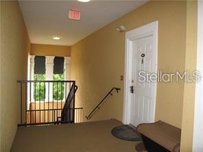 Great deal rare to find overlooking to a Reservation area, a must see balcony upgraded with laminate flooring for your extra outdoor like a private retreat to relax. You will love to have newer interior walls painting, laminate flooring, NO more carpet, ALL GRANITE counter tops, NEWER A/C unit and smoke detectors. Washer and Dryer. Upgraded alarm system. It's was fully renovated with granite counter tops, and stainless steel appliances 2 bedrooms and 2 baths condo in a gated community with guard 24-hour security. HOA includes: Water/Sewer, Daily garbage pick up from your door, Outside huge next door deposit area, and Security system. It is an open floor unit with the bedrooms independently located. Master bathroom has a dual sink with granite counters and large bathtub with shower. The second bedroom has access to the balcony recently flooring upgraded. A convenient large deposit/storage located outside next to the front door. Just right what you are dreaming for a resort style community: playground, clubhouse, resort style pool, tennis & volleyball courts, fitness center, theater room, and outdoor kitchen with gas grills and a TV to enjoy close to the pool. It is located minutes from Downtown Orlando, major attractions, and walk -in distance to all upscale shopping and dining areas.
