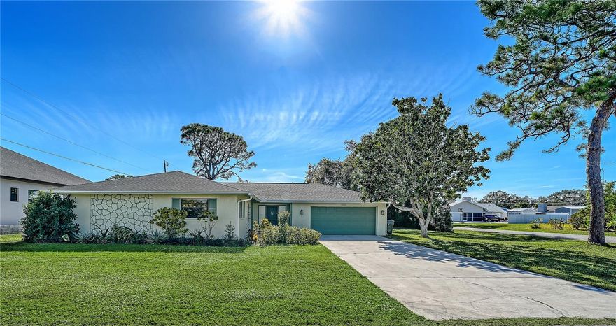 Welcome to 4250 Shamrock Drive in South Venice! This spacious 1,618 sqft 2-bedroom, 2-bath pool home sits on an oversized 0.28-acre lot and is move-in ready—clean, well-maintained, and everything in working order. NO FLOOD INSURANCE REQUIRED! Enjoy a flexible layout featuring a Florida room perfect for morning coffee or a home office, a large primary suite with walk-in closet, an additional bedroom and bath, plus living and family rooms flowing into the dining area. The two-car garage includes a craft room and extra storage. No HOA or CDD fees, and an adjacent 0.18-acre lot is available for purchase, creating nearly half an acre for future expansion or a new build. Located minutes from Manasota Key and Venice Beaches, with optional access to the South Venice Beach Ferry and boat ramp, and walking distance to the South Venice Yacht Club for kayak launches and social activities. Nearby you’ll find parks, pickleball courts, golf courses, Historic Downtown Venice for dining and theater, and Downtown Wellen Park with waterfront restaurants, boutique shops, trails, and year-round events. This is your opportunity to own a piece of paradise—schedule your showing today!