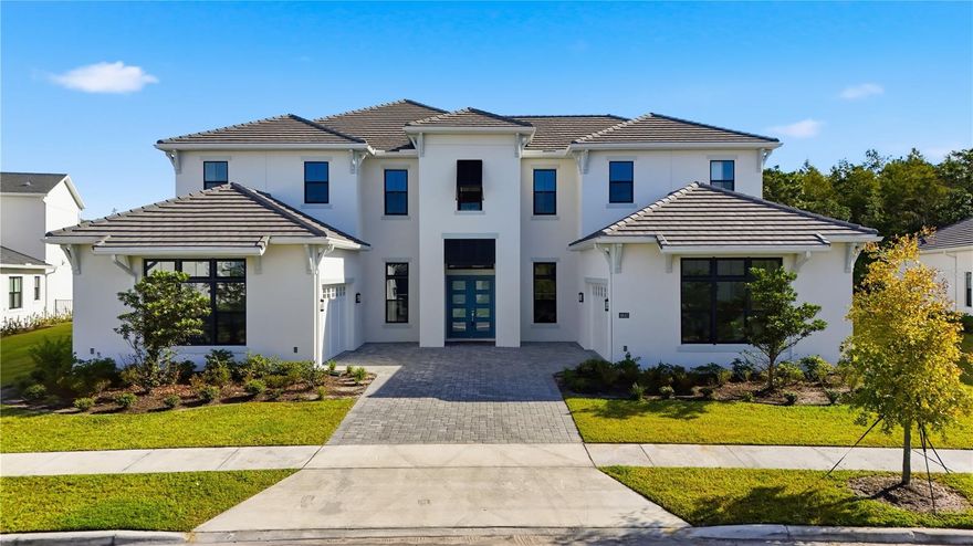 One or more photo(s) has been virtually staged. Price below appraisal value. Welcome to this exceptional home in the prestigious Laurel Pointe community of Lake Nona, set on the largest lot in the neighborhood—a stunning .69-acre estate that offers unparalleled privacy. This sprawling property features 7,093 sq. ft. of living space with 6 spacious bedrooms and 6.5 luxurious bathrooms.
Upon entering, you'll be greeted by high ceilings and an open-concept floor plan, creating an inviting and spacious atmosphere. The gourmet kitchen is a standout, with marble countertops, top-of-the-line appliances, and a large central island, ideal for entertaining. The rooms are also equipped with a vacuum system, providing added convenience for easy clean-up.
The master suite is a true retreat, offering a tranquil escape with its expansive layout, dual vanity areas, freestanding bathtub, and a walk-in glass-enclosed shower.
Enjoy the Florida lifestyle with two outdoor patio areas, perfect for relaxing or hosting gatherings under the stars, all set within meticulously landscaped grounds.
Additional highlights include two attached garages, each with room for two cars, providing ample storage space. This home is located within Lake Nona, known for its healthcare, technology, and wellness focus, and offers access to miles of scenic trails, lush parks, and top-rated amenities.
Minutes from Lake Nona Medical City, the VA Hospital, and major highways, you're also just a short drive from Orlando International Airport, theme parks, and Florida’s beautiful beaches. Experience the luxury and innovation that this exceptional property offers.