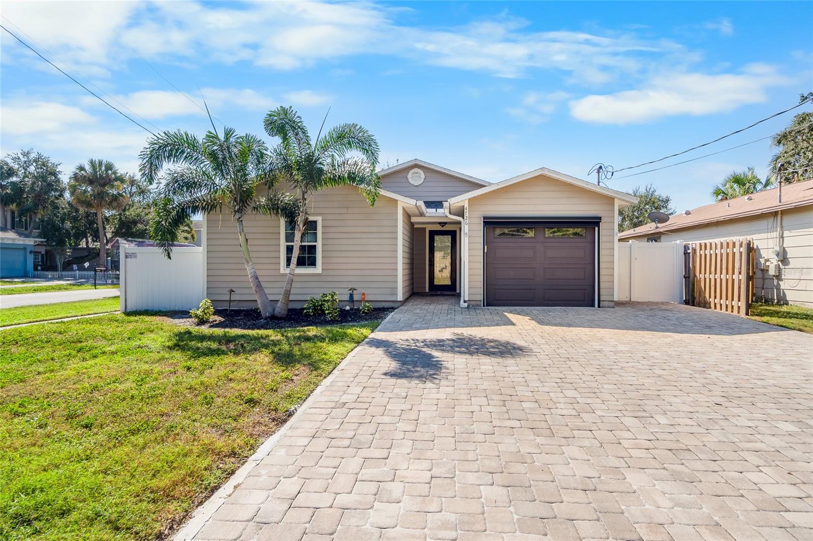 Welcome to 4726 W Idaho Street, a beautifully maintained 3-bedroom, 2-bath home nestled in the heart of Tampa’s desirable Port Tampa City neighborhood. Built in 1987 and thoughtfully updated, this charming single-story residence offers 1,392 square feet of inviting living space designed for comfort, style, and peace of mind. Step inside to discover a bright, open layout with a spacious living area that flows seamlessly into the dining space and kitchen — ideal for both everyday living and entertaining. The split-bedroom floor plan provides privacy, with the primary suite offering a relaxing retreat complete with an en-suite bath.
This home has been lovingly cared for and upgraded with practical improvements that make a real difference: a newer roof with hurricane straps, double-insulated windows, fresh attic insulation, and updated mechanical systems including the A/C and water heater. Outside, the low-maintenance yard offers endless possibilities — Enjoy the patio with covered space.  The two-car driveway provides ample parking, and the property’s curb appeal welcomes you home with classic Florida charm.
Perfectly positioned near MacDill Air Force Base, local parks, schools, and all the vibrant dining and shopping that South Tampa has to offer, this home delivers the ideal balance of neighborhood tranquility and city convenience. Whether you’re a first-time buyer, military family, or simply looking for a well-kept home in a prime location, 4726 W Idaho Street is move-in ready and waiting to make new memories.
