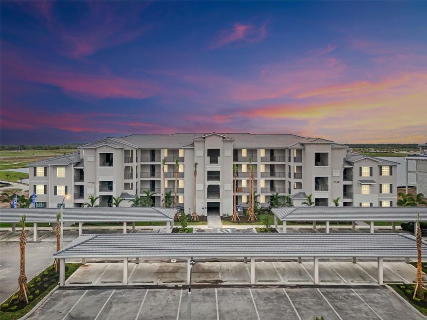 AVAILABLE STARTING APRIL 1, 2026 --- CALUSA COUNTRY CLUB --- BRAND NEW UNFURNISHED 2 BEDROOM, 2 FULL BATH, 1 ASSIGNED PARKING CONDO --- First, last, security deposit & credit application fee required. --- For only $1,800 PER MONTH!!! --- Welcome to 19140 Scallop Loop #105, located in the brand-new Lennar-built Calusa Country Club in the award-winning Lakewood Ranch community. This single-story condo offers a desirable split floor plan with an open-concept kitchen, dining, and living area that flows seamlessly to a private lanai, perfect for enjoying the Florida lifestyle. The spacious owner’s suite is tucked near the lanai for added privacy, while the secondary bedroom is positioned near the foyer. Residents enjoy proximity to Lakewood Ranch Main Street and nearby town centers offering premier shopping and dining. --- Golf membership is optional --- Pet friendly upon owner approval and $500 non-refundable pet fee. --- All Suncoast Leasing and Management residents are enrolled in the Resident Benefits Package (RBP) for $50.95/month which includes renters' insurance, HVAC air filter delivery (for applicable properties), move-in concierge service making utility connections and home service setup a breeze during your move-in, our best-in-class resident rewards program, and much more!