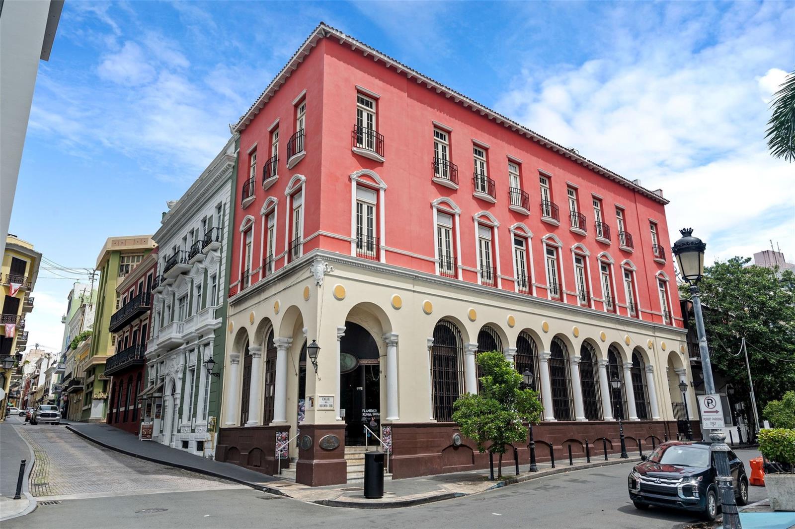 This offering features two historic mixed-use buildings in the heart of Old San Juan, Puerto Rico. With a combined area of approximately 29,753square feet and passenger elevator in each property. These properties are located at the intersection of 251 Recinto Sur Street and 301 San Justo Street, a prime spot in one of the Caribbean's most vibrant districts. 251 Recinto Sur Street comprises 12,769 square feet over four floors plus a cellar. The ground floor is leased on a month-to-month basis to a restaurant, creating a lively dining space. The upper floors include professional of spaces, and the top floor features a luxury apartment with stunning views of San Juan Bay. The rooftop provides an additional outdoor space with panoramic city and ocean views expanding the possibilities for redevelopment with unique amenities. 301 San Justo Street offers approximately16,984 square feet across four floors. The ground floor is currently occupied by a pizza restaurant on a month-to-month basis. The upper floors are shell condition, ready for redevelopment into boutique hotel rooms, upscale apartments, or other commercial uses. Both buildings are located in ahigh-traffic area, making them attractive for businesses and residents alike. This is a rare opportunity to own a piece of history in Old San Juan, combining cultural significance with redevelopment commercial potential.