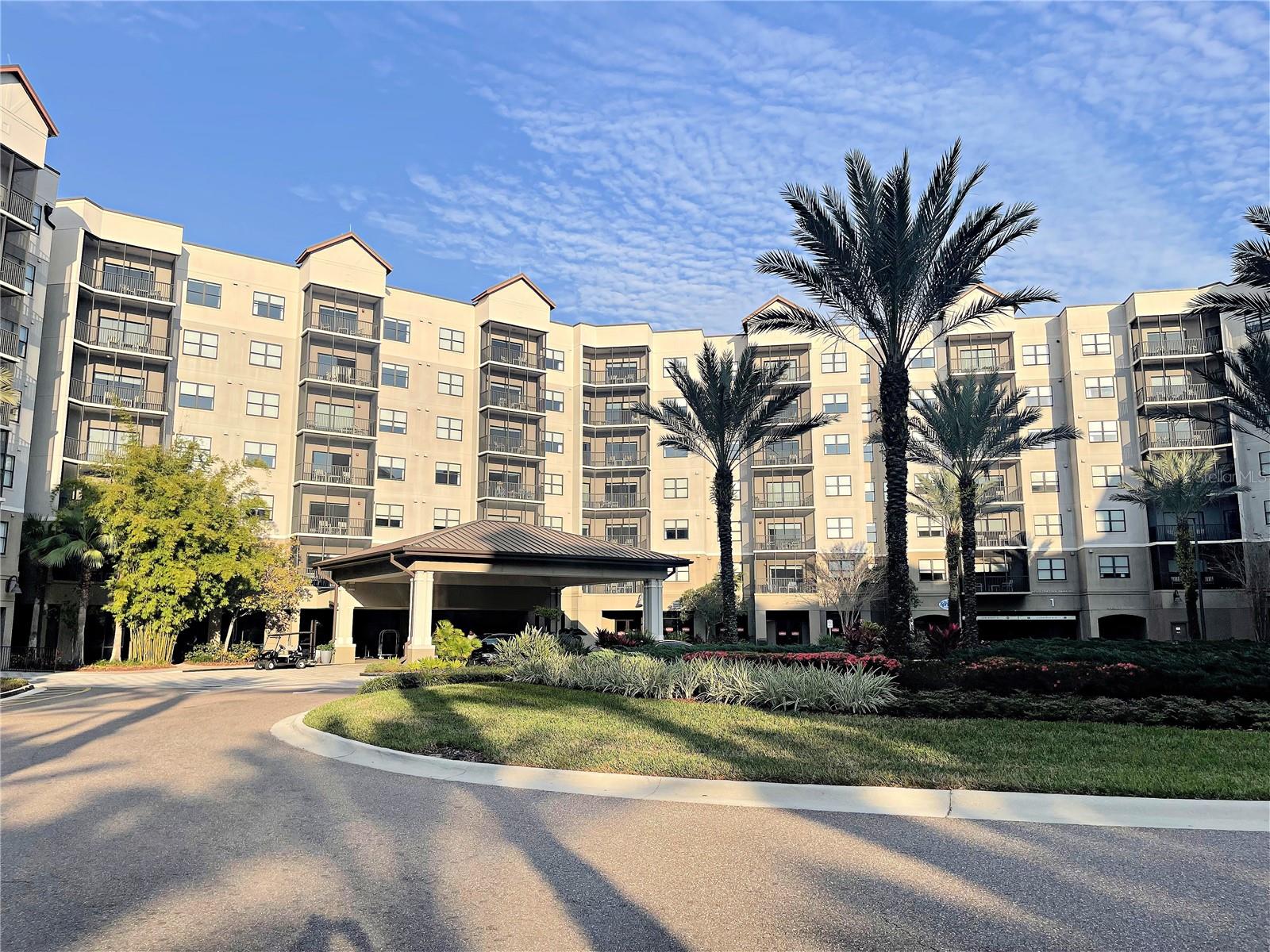 ROOMY 2 BEDROOM 2 BATH WITH 6TH FLOOR WATER VIEW IN THE NEWEST TOWER. ALL OF THE LATEST UPDATES ARE IN THIS FULLY FURNISHED CONDO. The restaurants, lounge, business center, market, coffee bar, and fitness center are all located just a quick elevator ride away making this condo a CONVENIENT and DESIRABLE location for you and Hotel guests. The hotel pools and parking garage are just a few steps away. This quiet location is just a short walk to the WATERPARK and LAKE ACTIVITIES on LAKE AUSTIN. Enjoy vacation home ownership without any maintenance or upkeep. Everything is handled for you. When you aren't using it the hotel operator handles all advertising, and guest services, conducts repairs and replacements, and makes you money. Just 4 miles from Disney, The Grove has become world famous. Now is the time to buy with the new Universal Themeparks NOW OPEN. Financials are available. Please note that all interior pictures are of a similar condo. new pics will be posted soon.