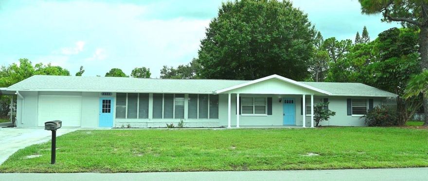 Light, bright and spacious house with open kitchen and laminate floors throughout. The bonus room is a huge 27 X 27 feet with a large walk-in closet. Large yard and a quiet street, no deed restrictions and a great location, just a short drive to Anna Maria beach, downtown restaurants, and Manatee County’s recreational hub, G.T. Bray Park and just a few blocks to the Bradenton Country Club with a walking-friendly 18-hole Donald Ross golf course designed for all, seven Har-Tru lighted tennis courts, one of the best rated tennis programs in Manatee County, six Pickleball Courts, a heated junior-sized Olympic pool, kiddie pool, pool café, and fitness center.