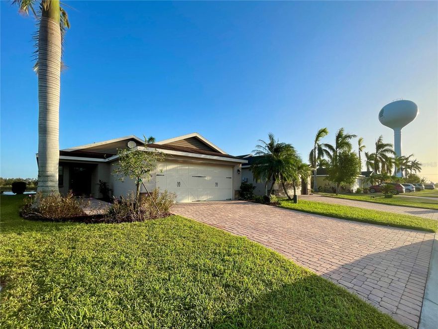 For Rent! Pet Friendly! Unfurnished Annual Rental! Welcome home to this beautiful 3 bedroom 2 bath home in the quiet neighborhood of the Cottages at San Casciano. This home offers ample space with a beautiful lake view for cozy living. Walking into the home you will immediately notice the open and airy floor plan that blends the living room, dining room, and kitchen all together with streamlined access to the fully screened lanai. On the right side of the home you will find the bedrooms organized on a split floor plan with mast sitting by itself in the back of the home and the secondary bedrooms connected via a hallway off the living room. The master bedroom is complemented by an ensuite bathroom and walk-in closet as well as a lake view that can be seen through the large glass sliders that access the lanai. This bedroom is fit for a king with enough space to fit a king-sized bed with plenty more space to stretch out. The secondary bedrooms can both comfortably fit queen-sized furniture and share a bathroom between. Great location, approximately 2 miles from 75. Easy drive to Anna Maria Island, Downtown Bradenton, UTC, Ellenton Outlet Mall, Sarasota and/or Tampa International airports. Washer & Dryer available at the property. Up to 2 dogs allowed less than 50lbs. Lawncare included in rent.