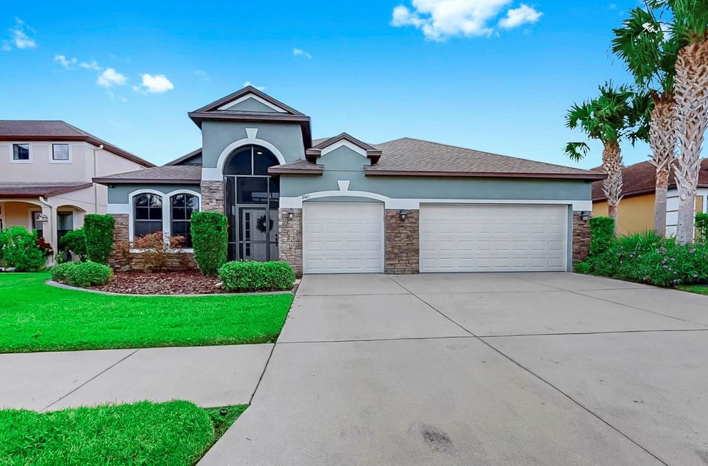 Photo of 8445 White Poplar Drive, Riverview, FL 33578 (MLS # TB8435365)