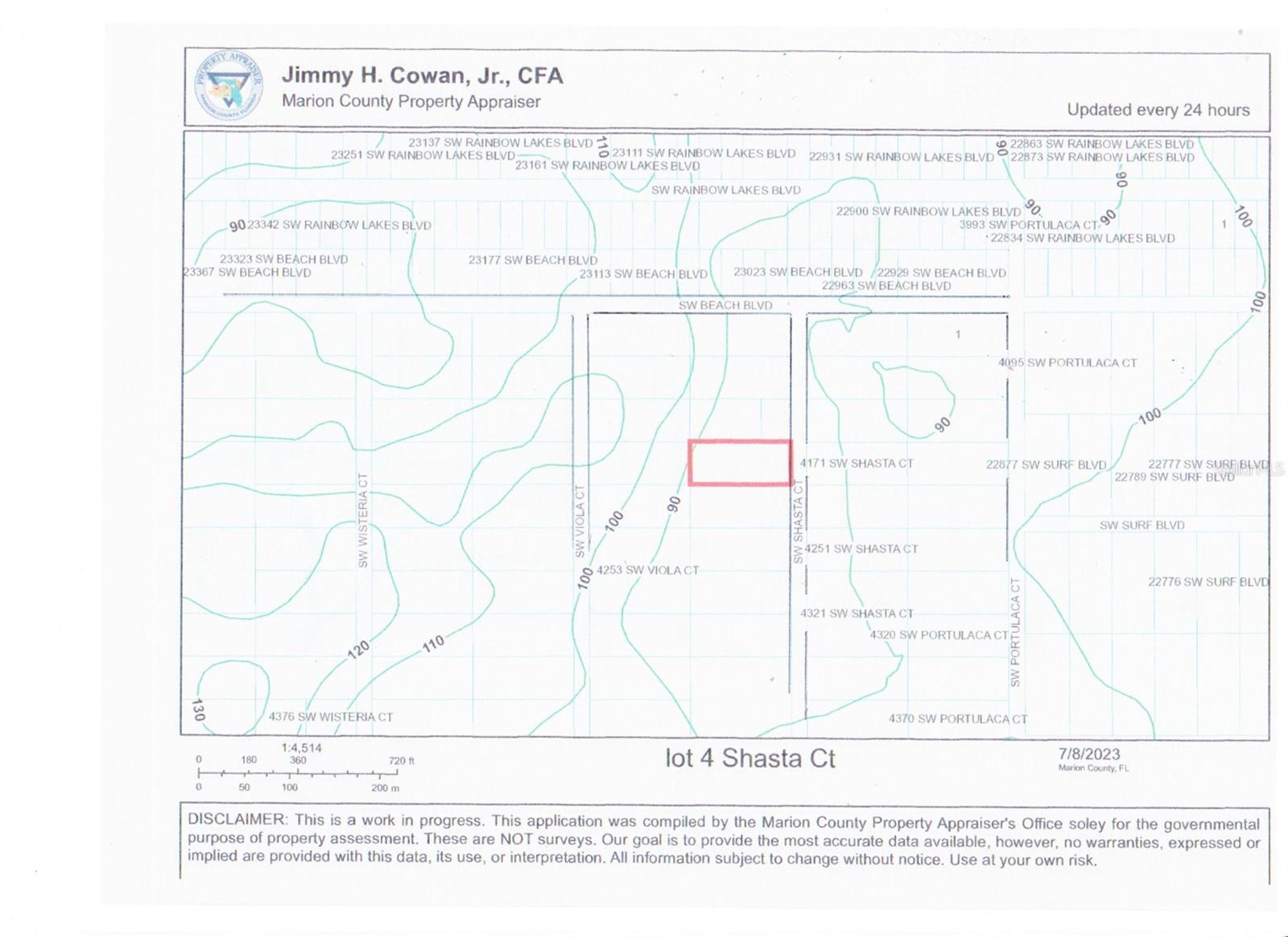 RAINBOW LAKES ESTATE - Land