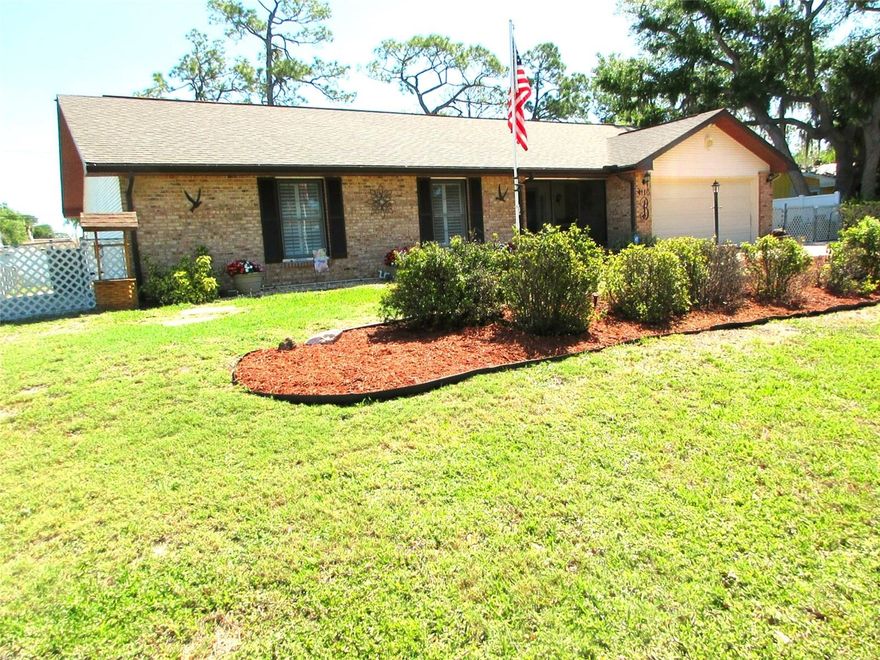 GREAT VALUE for this LOVELY, RECENTLY UPDATED 3 bedroom, 2 & a 1/2 bath, family-built POOL home and all it has to offer. All this, including City Water and your home is located in an X Flood Zone. The Kitchen has a full back-splash, granite counters, closet pantry & ceiling fan. The Dinette area has solid wood built-in cabinets. There are plantation shutters and porcelain tile flooring throughout, including the Lanai. The Living Area & all 3 bedrooms have ceiling fans. The inside laundry room is between the Kitchen & Garage.  Roofs, on house & workshop (15' x 19') were replaced in 2021. The smaller shed is 8' x 13'.  Both the Workshop & Shed have electric.  The A/C was replaced in 2020; septic was replaced in 2014. Hurricane Shutters are also included.  The 30x12 Lanai, overlooking the Pool, is large and perfect for entertaining or simply enjoying your morning coffee. On the right side of the home is extra parking space and a gated area large enough to accommodate an RV and/or Boat. The attic has drop-down stairs for easy access and plywood flooring so you can utilize all the space for extra storage. There is well water irrigation for the front yard. Home is centrally located with quick access to 41/Tamiami Trail and a short drive to I75. Close to shopping, restaurants, Heron Creek Golf Course, Home Depot or Lowe's, boating & fishing. You'll only have a 30-40 minute drive to the various beaches located in Englewood, Venice, Nokomis.