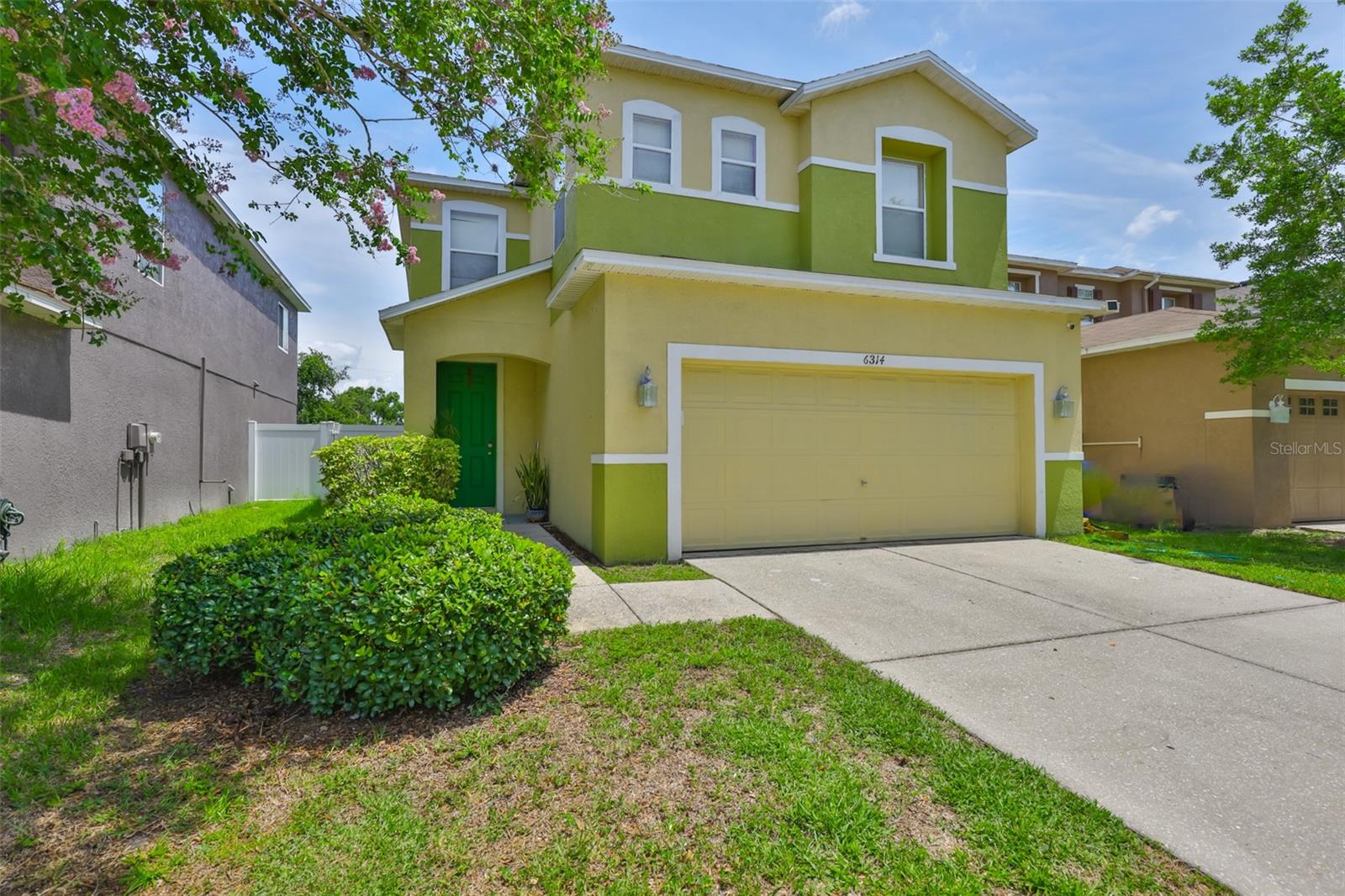 Beautiful 3 bedroom home in the quiet neighborhood of Magnolia Trails in Gibsonton. There is plenty of room in this spacious home with 1860 heated square feet. The Living room opens up into the family room/dining room combo and and the kitchen with an island/breakfast bar. Upstairs boasts a roomy loft, 3 spacious bedrooms, 2.5 full baths, a separate laundry room, and plenty of closet space throughout. Great backyard with a fence, paved back patio and gazebo, perfect for hanging with friends and family with the perfect backyard set-up. Comes with water softener and New Roof (May 2023). Conveniently located just off 301 close to shopping, restaurants, parks, I-75 and everything Tampa Bay has to offer!