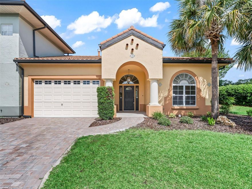 LIVE STEPS AWAY FROM SPANISH SPRINGS TOWN SQUARE and The La Hacienda Rec Center. Welcome to one of the most desirable Villages to live in, The Vista Lago Villas. This Spanish/Mediterranean inspired neighborhood puts you a 5-minute walk to everything in the newly remodeled Town square of Spanish Springs has to experience. Put your personal touch on this 2-bedroom, 2-bathroom condominium is a highly sought after end-unit home. That’s just the beginning, this is a unique opportunity to create your own personal, semi-customizable canvas and to make it your special place to call home. Offered with a $5,000 credit to the buyer for flooring and appliances, or whatever you want to use it for as you make your home a personal oasis. Freshly painted interior with neutral colors, new HVAC 2026, and new driveway pavers and large end unit lot. This one level home boasts 1361 square feet with gas appliances, tile floors, and indoor laundry, HOA is responsible for all exterior maintenance, roof, irrigation and landscaping plus many other perks. Electric golf cart included with sale. New batteries! All offers will be presented to the seller.