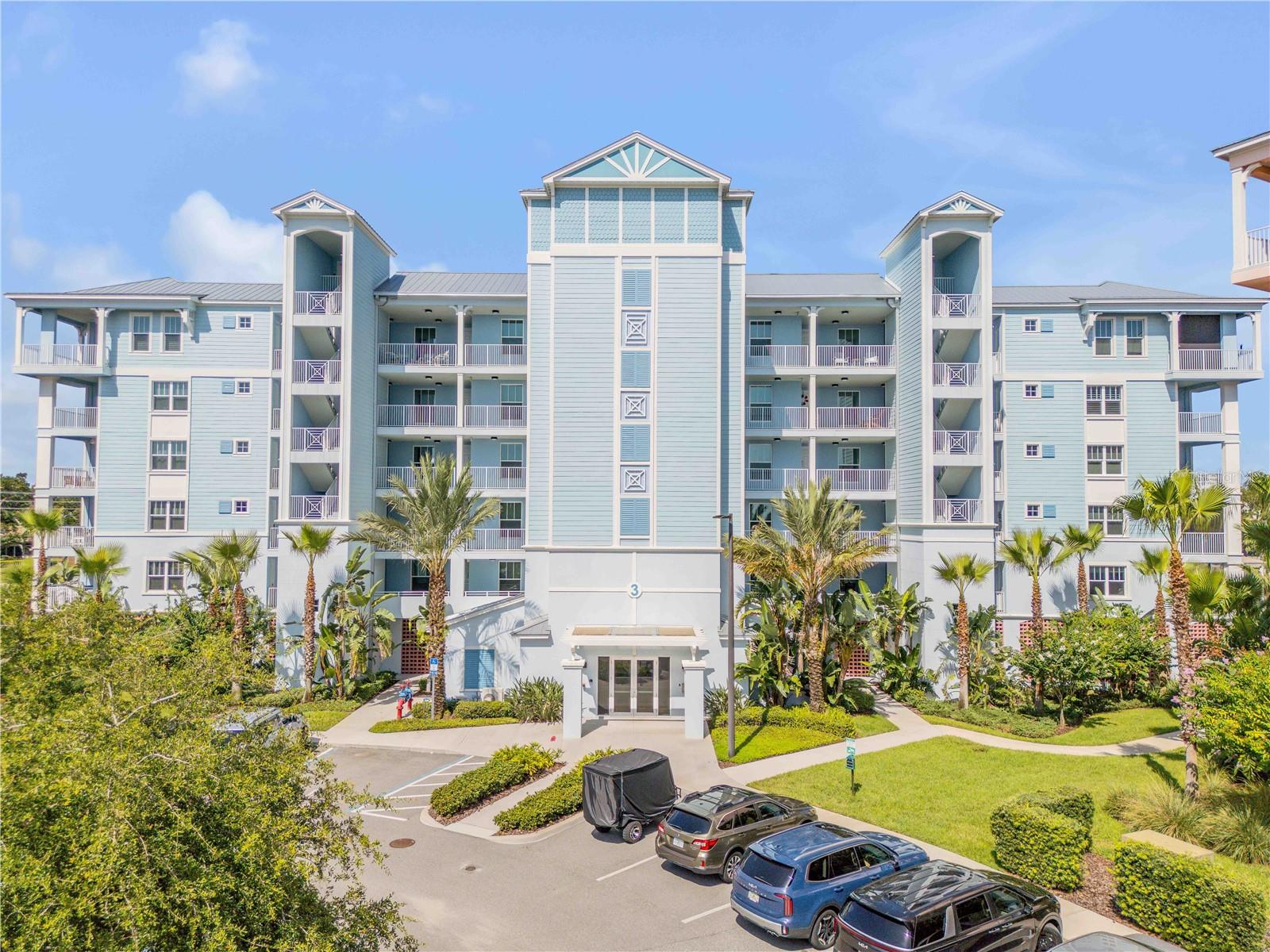 Waterfront, updated 2Br, 2Ba condo home. Fully furnished, move-in ready home. Enjoy watching the waterfront birds, boats and wildlife from your private balcony - featuring a motorized screen, for effortless indoor-outdoor living. All tile floors create a seamless low maintenance living space. The kitchen has granite countertops and stainless appliances. Primary suite has an en-suite jetted bath and generous closet space. The second bedroom is perfect for guests or a home office. Additional features include an in-unit laundry, assigned parking, and access to premium amenities; a resort style pool, clubhouse, movie theater, fitness center, walking trails, and a relaxing fire pit and oversized BBQ pergola. For boating or kayak enthusiasts, there is a ramp launch to the canal and there are permanent dock slips available to Riverwalk owners for purchase. The complex is ideally located just minutes to the beach, restaurants, and charming Canal Street. This condo feels more like a home.