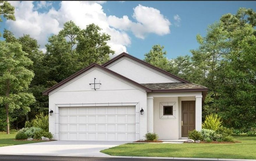 Under Construction. MLS#A4555093 REPRESENTATIVE PHOTOS ADDED January Completion! The remarkable Saint Vincent at Palmero is the ideal complement to the ultimate Florida lifestyle. 1,790 sq. ft. of open-concept living space brings forward three bedrooms, two full bathrooms, one half bathroom and a study. The home design’s main living areas are open and bright, presenting an air of comfort and space. Structural and design options added to 15105 Shady Palms Lane include: study in place of flex area, keyless pad for garage entry, interior door upgrade 8' package, and pre-plumb for future laundry tub in garage.