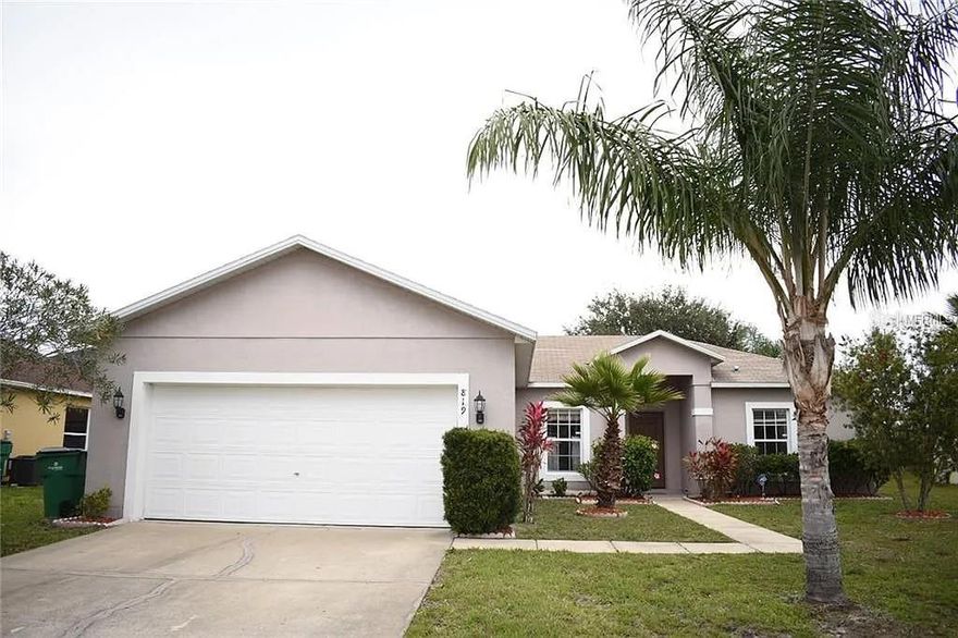 Cute and charming home located in the Association of Poinciana located in Kissimmee, FL! This property features an open floor plan with a breakfast counter and appliances. Enjoy relaxing or entertaining in the enclosed sun room overlooking the private yard. It is conveniently located near public schools, shopping centers, and major highways, with a little TLC, this home for first-time buyers or investors looking for a great opportunity in Central Florida.