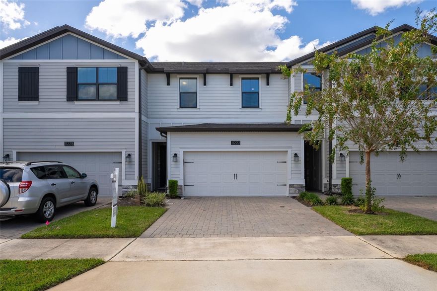 Available to move in! The property is vacant now and easy to show. Welcome to a spacious, luxurious townhouse at Trails at Moss Park! The updated 3-bedroom, 2.5-bathroom, 2-car garage condo offers a huge living room and open dining area adorned with vaulted ceilings, creating a feeling of openness and comfort. PET FRIENDLY. Great school area. Community pool is included. Close to major highways, airport, Lake Nona Medical City and shopping centers.