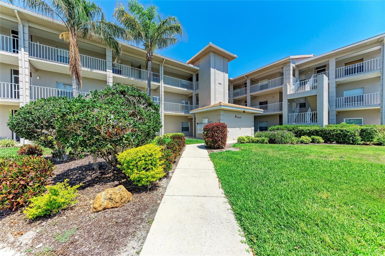 Welcome to Paradise ~ Sarasota’s Best Golf Value and Golf Course Modernization has been completed in this desirable gated community! In the heart of Palmer Ranch, you will find a fun, relaxed place to play, exercise, cool off and dine. Enjoy the expansive golf course and water views from this rarely available larger corner location that has 1,230 sq. ft. two bedrooms, two baths and laundry in unit. A total of 1,579 sq. ft. includes screened lanai with storage closet.<br><br>A TURNKEY Furnished unit awaits you...a place to kick off your golf, tennis shoes or flip flops and relax in the two new, custom-ordered Lazy Boy leather rocker recliners. Nautical cottage décor, new high end couch with washable covers and TV stand with built-in fireplace. <br><br>Vacation and seasonal use for a few months a year by current owners, who recently updated furniture, dining chandelier and kitchen nook light fixtures that add to the charm. Timeless matching ceramic tile floors throughout (including lanai) and pet friendly! Convenient to elevator and Steps to Club South Circle’s Heated Pool, Tennis court and Grill area, Storage Closet and Carport Covered Parking.<br> <br>In Stoneybrook Golf & Country Club there is an abundance of water and golf course views to enjoy and observe nature when walking and biking in the neighborhood or easy access to the Legacy Trail. Tennis, Pickleball, Olympic size pool at the Clubhouse, fitness room, games, leagues, activities & social events galore to participate in! Minutes to World Class Beaches & Siesta Key And Conveniently Nestled between Downtown Sarasota and Venice! Don’t miss you chance to find your Peace in Paradise!