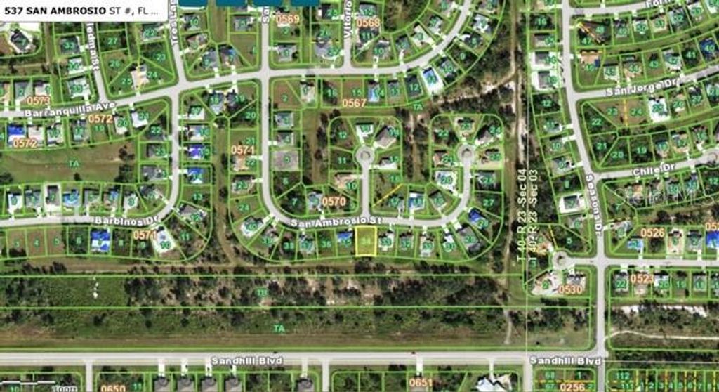 Photo of 537 San Ambrosio Street, Punta Gorda, FL 33983 (MLS # A4628654)