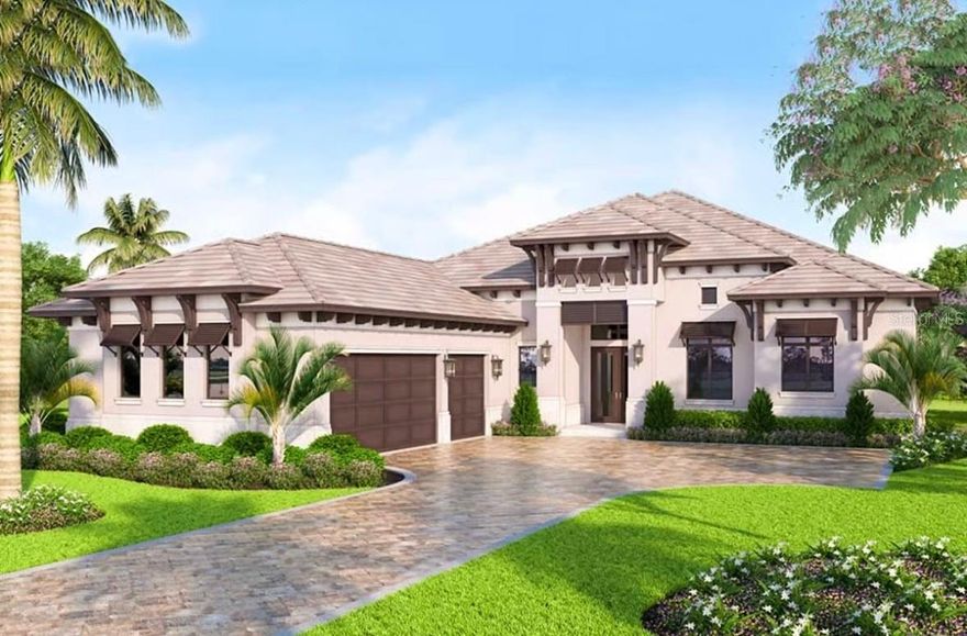 Under Construction. Welcome to luxury waterfront living in Palm Coast Plantation, perfectly situated along the scenic INTRACOASTAL WATERWAY. This stunning custom POOL home offers the ideal blend of elegance, comfort, and Florida lifestyle.

Spanning over 3,300 square feet of thoughtfully designed living space, this residence features 4 spacious bedrooms, a dedicated study, and expansive open-concept living areas with designer finishes throughout. The gourmet kitchen flows seamlessly into the great room and outdoor living space—perfect for entertaining or relaxing while enjoying serene water views.

(Pool concept) Step outside to your private oasis complete with a resort-style pool, sun shelf, spa, and beautifully designed outdoor living and dining areas. Whether hosting guests or enjoying quiet evenings, this home delivers the ultimate indoor-outdoor experience.

The luxurious master suite offers a peaceful retreat with spa-like bath, dual walk-in closets, and direct access to the outdoor living space. Additional bedrooms are generously sized, providing comfort and privacy for family and guests alike.

Located within a gated, guard-secured community, Palm Coast Plantation offers an unmatched lifestyle with premium amenities including a large community pool and hot tub, fitness center, tennis and pickleball courts, basketball court, playground, and scenic walking paths. Residents also enjoy access to private docks on Emerald Lake and the Intracoastal, as well as RV and boat storage.

Perfectly positioned, this home is just a short drive to the beautiful sands of Flagler Beach and all the shopping, dining, and conveniences of Palm Coast.

This is more than a home—it’s a lifestyle. Don’t miss your opportunity to own a piece of paradise on the water.