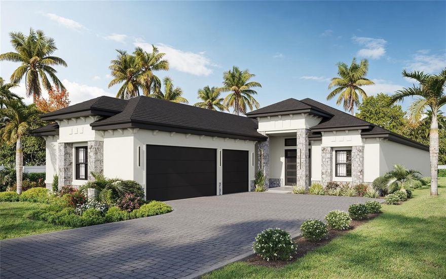 Under Construction. Welcome to luxury waterfront living in Palm Coast Plantation, perfectly situated along the scenic INTRACOASTAL WATERWAY. This stunning custom POOL home offers the ideal blend of elegance, comfort, and Florida lifestyle.

Spanning over 3,300 square feet of thoughtfully designed living space, this residence features 4 spacious bedrooms, a dedicated study, and expansive open-concept living areas with designer finishes throughout. The gourmet kitchen flows seamlessly into the great room and outdoor living space—perfect for entertaining or relaxing while enjoying serene water views.

(Pool concept) Step outside to your private oasis complete with a resort-style pool, sun shelf, spa, and beautifully designed outdoor living and dining areas. Whether hosting guests or enjoying quiet evenings, this home delivers the ultimate indoor-outdoor experience.

The luxurious master suite offers a peaceful retreat with spa-like bath, dual walk-in closets, and direct access to the outdoor living space. Additional bedrooms are generously sized, providing comfort and privacy for family and guests alike.

Located within a gated, guard-secured community, Palm Coast Plantation offers an unmatched lifestyle with premium amenities including a large community pool and hot tub, fitness center, tennis and pickleball courts, basketball court, playground, and scenic walking paths. Residents also enjoy access to private docks on Emerald Lake and the Intracoastal, as well as RV and boat storage.

Perfectly positioned, this home is just a short drive to the beautiful sands of Flagler Beach and all the shopping, dining, and conveniences of Palm Coast.

This is more than a home—it’s a lifestyle. Don’t miss your opportunity to own a piece of paradise on the water.
